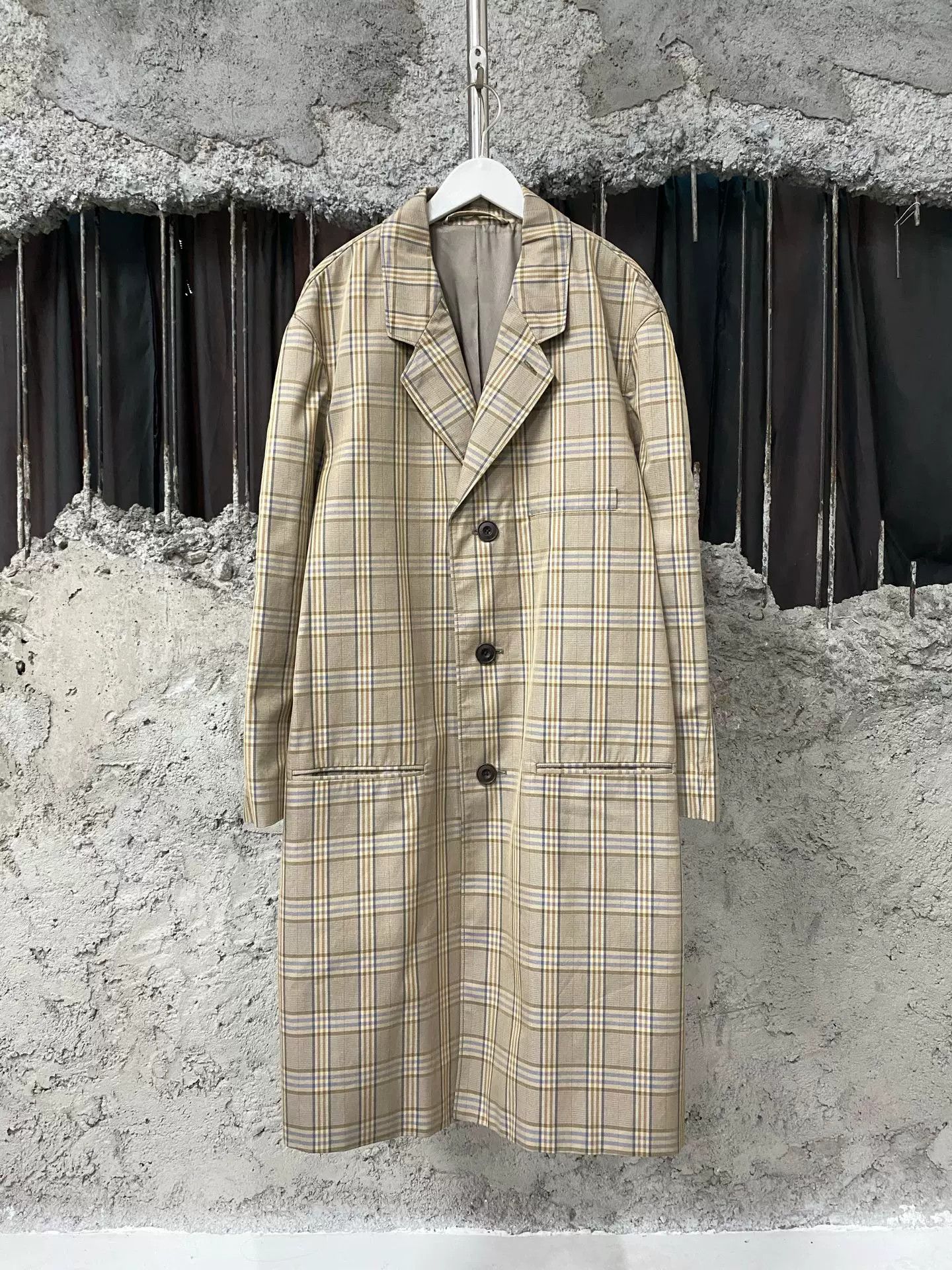 Lemaire Lemaire Plaid Coat Size S Size US S / EU 44-46 / 1 - 2 Thumbnail