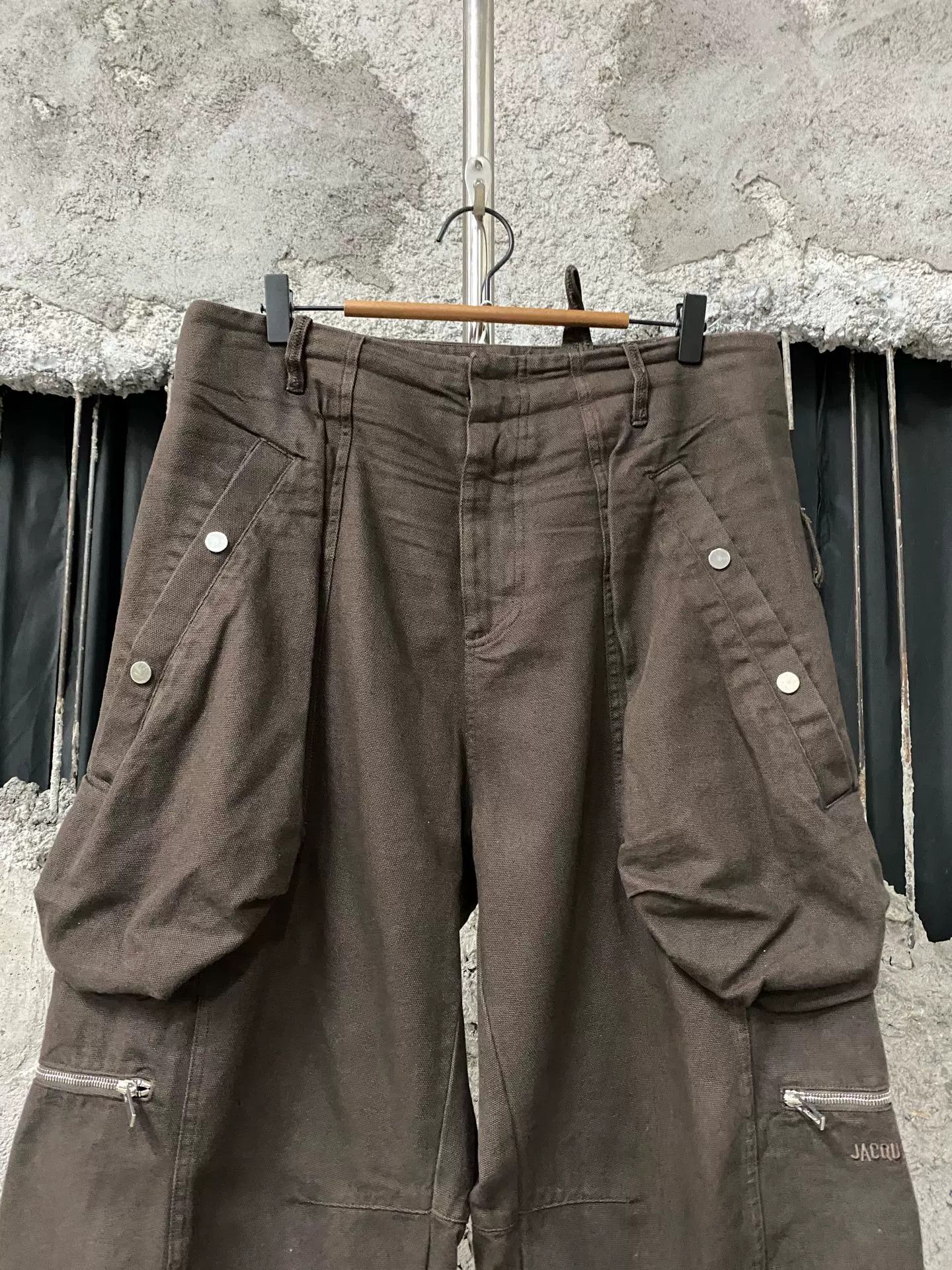 Jacquemus Jacquemus Cargo Pants Brown Size 48 Size US 32 / EU 48 - 4 Thumbnail