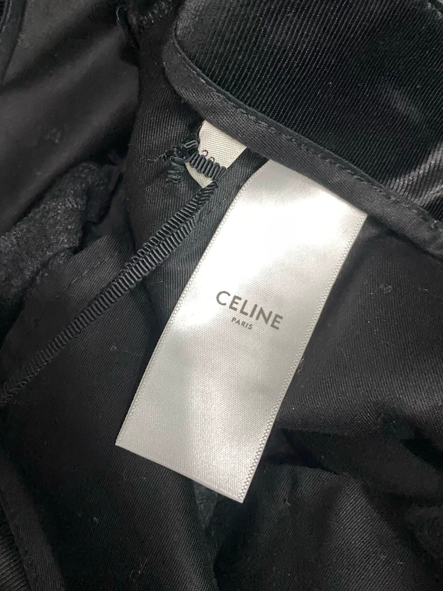 Celine Celine Wool Trousers Size 38 Size 27" / US 4 / IT 40 - 7 Thumbnail