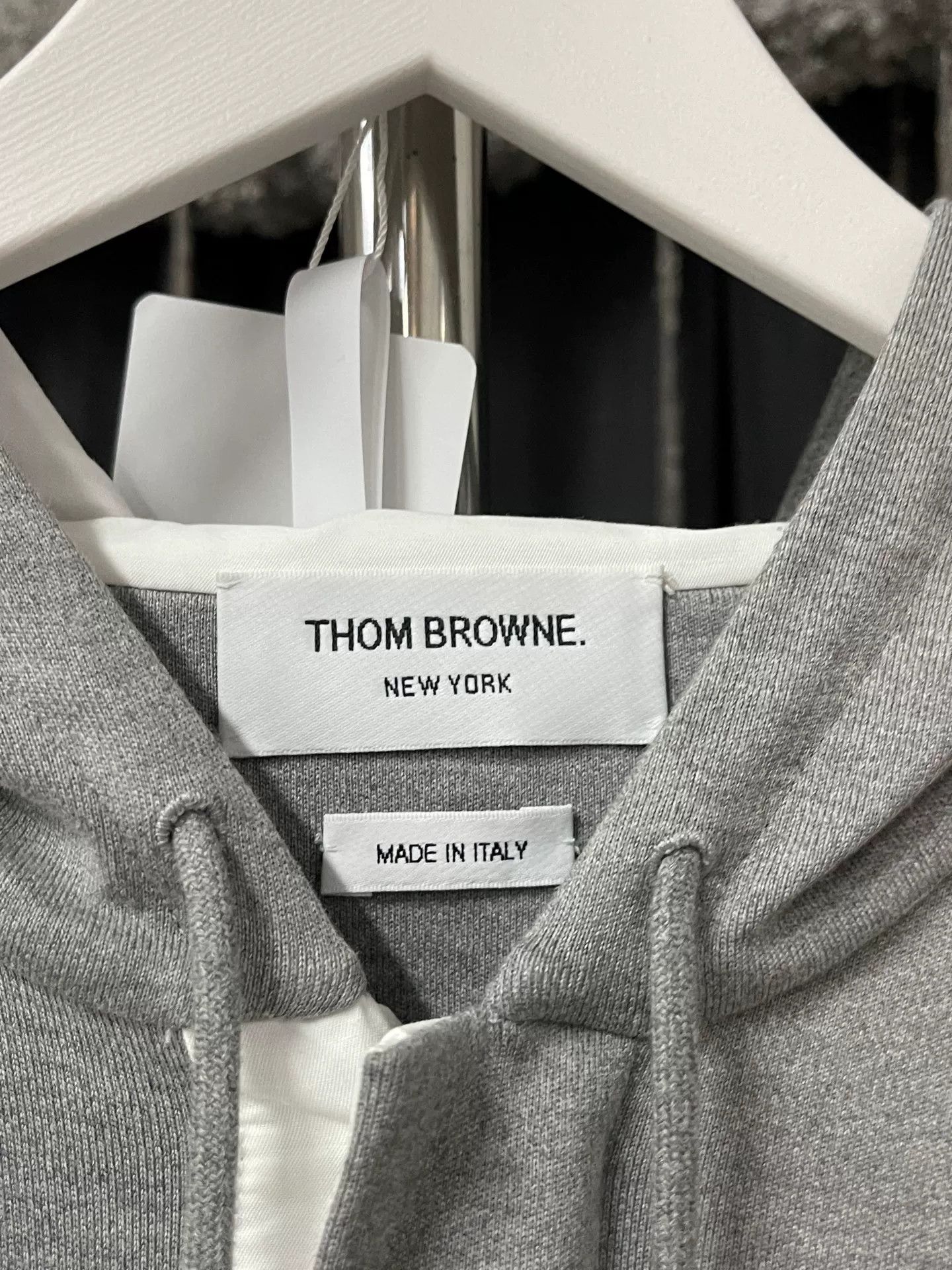 Thom Browne Thom Browne Signature Striped Hoodie Size L Size US L / EU 52-54 / 3 - 7 Thumbnail
