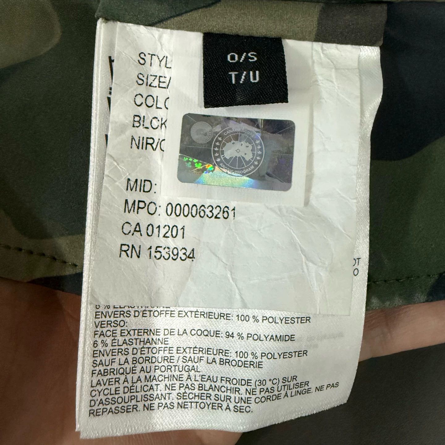 Canada Goose × Y/Project Canada Goose x Y/Project Logo Bucket Hat One Size Size ONE SIZE - 6 Thumbnail