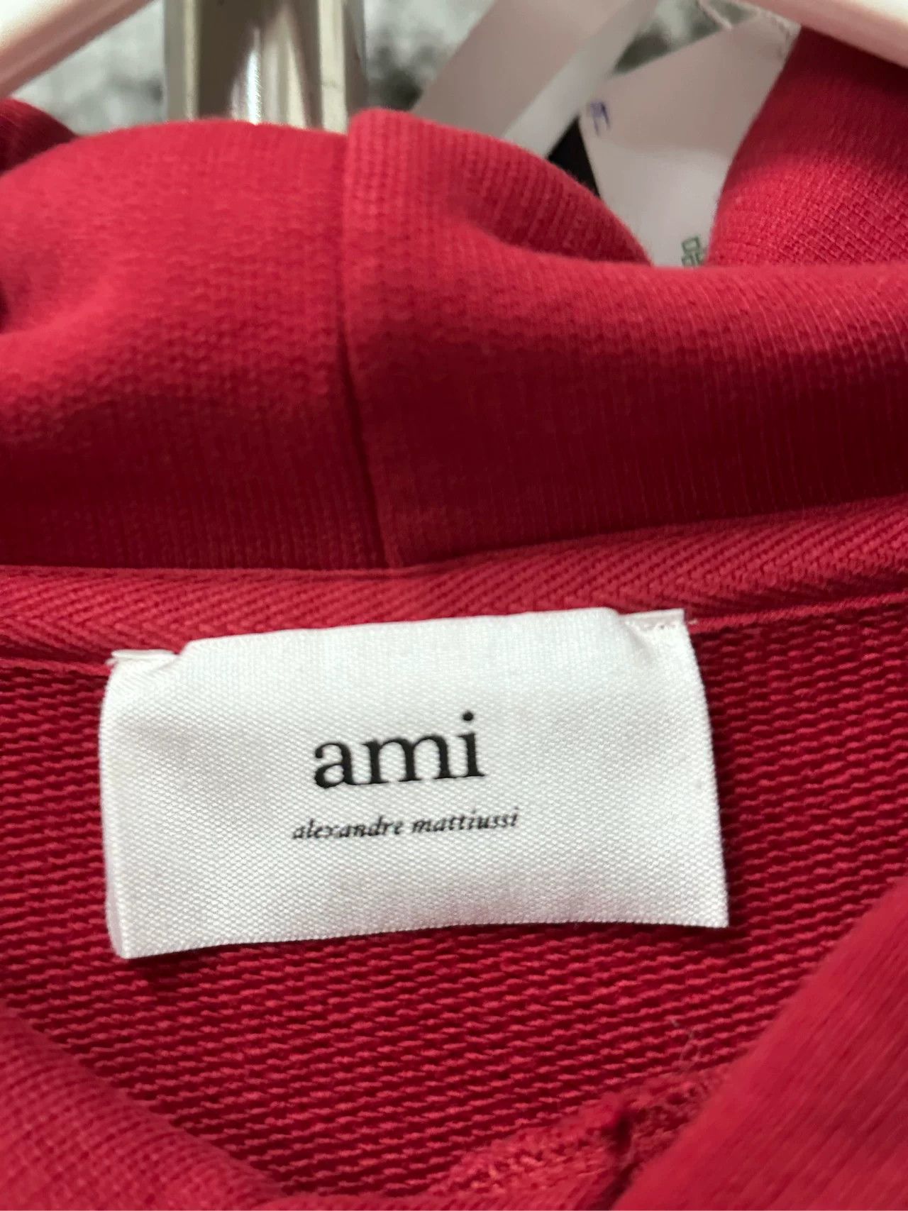 AMI Ami Paris Logo Hoodie Size L Size US L / EU 52-54 / 3 - 7 Thumbnail