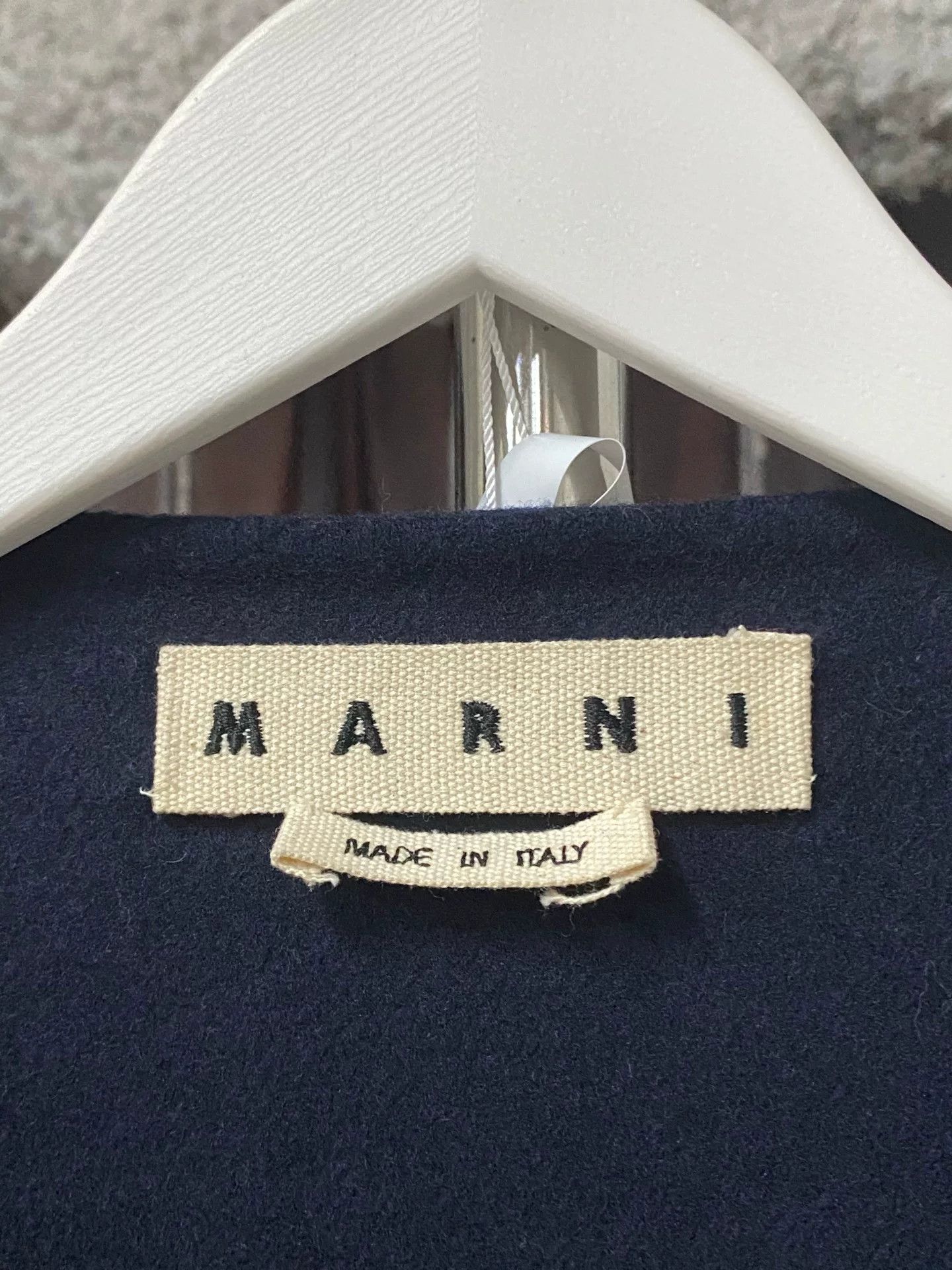 Marni Marni Wool Jacket Navy Size M Size US M / EU 48-50 / 2 - 7 Thumbnail