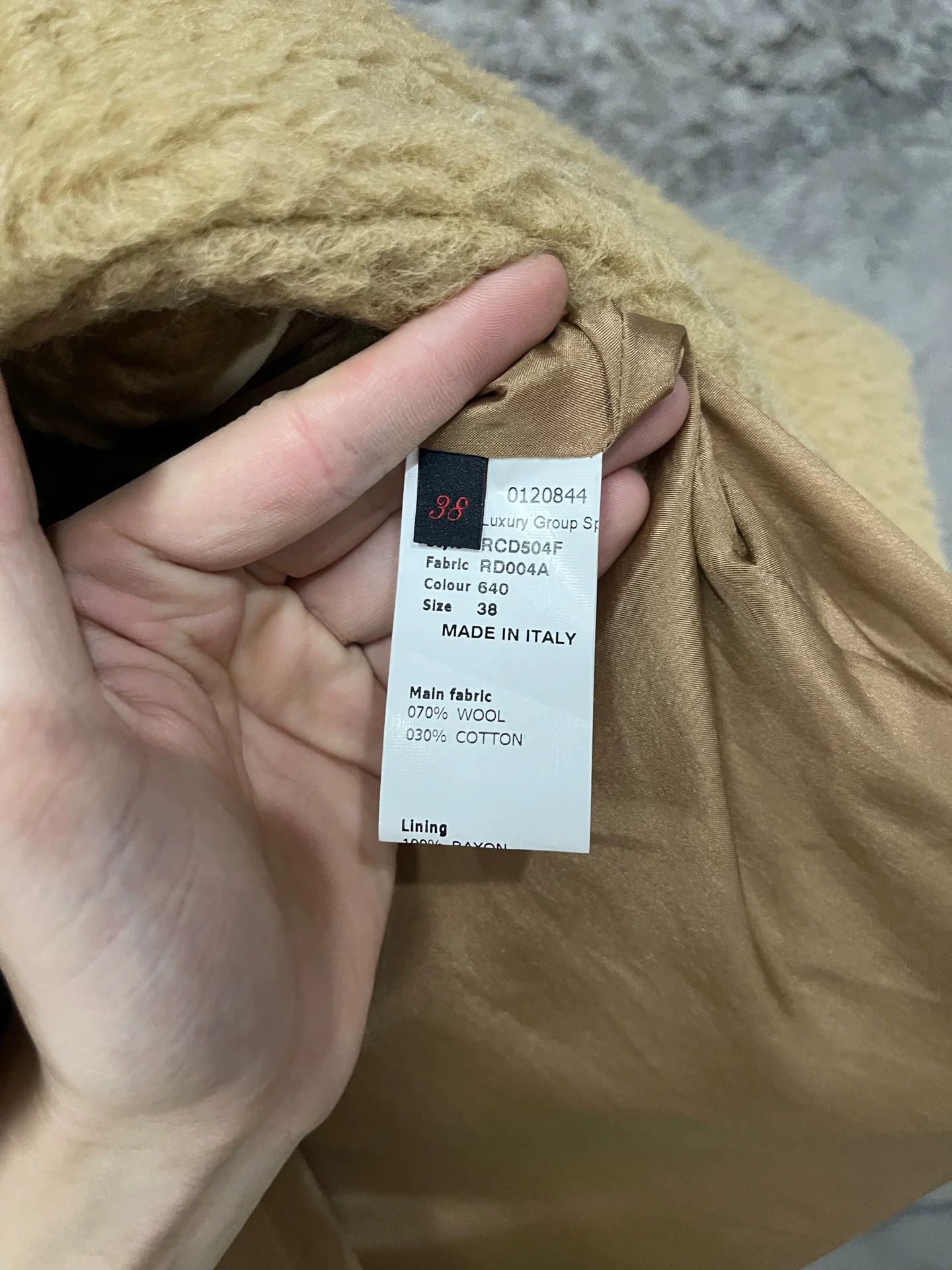 Rochas Rochas Wool Blend Teddy Coat Size 38 Size XS / US 0-2 / IT 36-38 - 5 Thumbnail