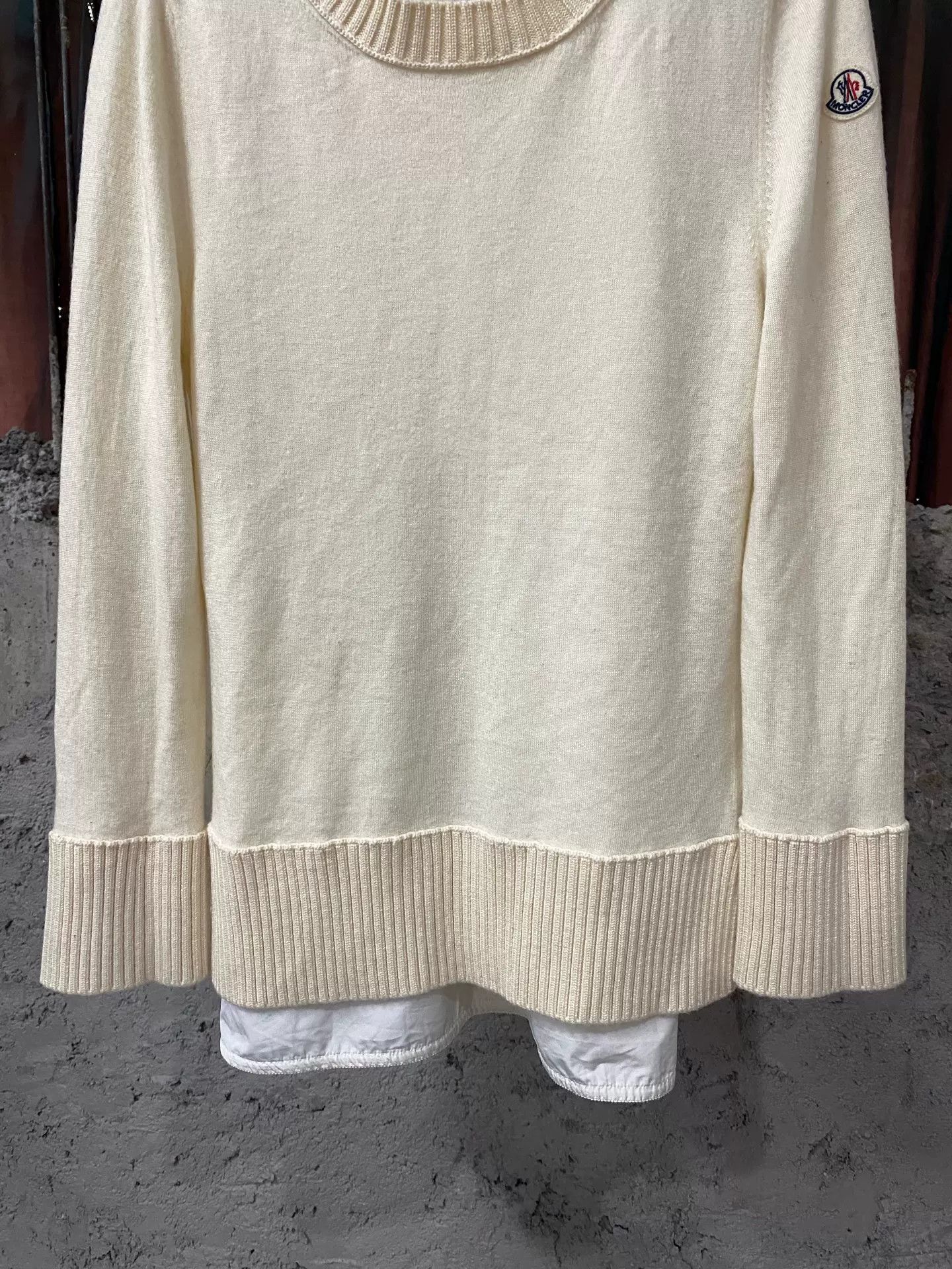 Moncler Moncler Hybrid Knit Sweater Size S Size US S / EU 44-46 / 1 - 5 Thumbnail