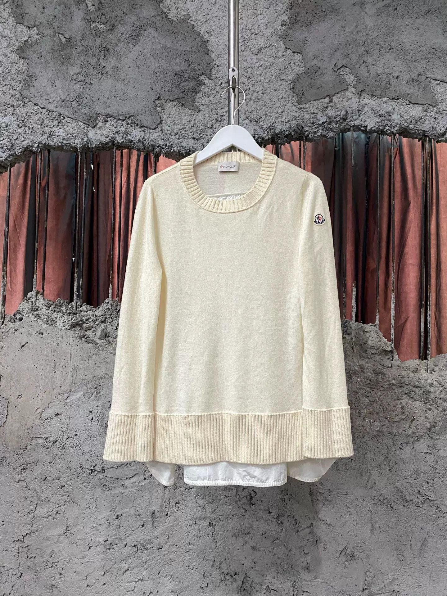 Moncler Moncler Hybrid Knit Sweater Size S Size US S / EU 44-46 / 1 - 2 Thumbnail