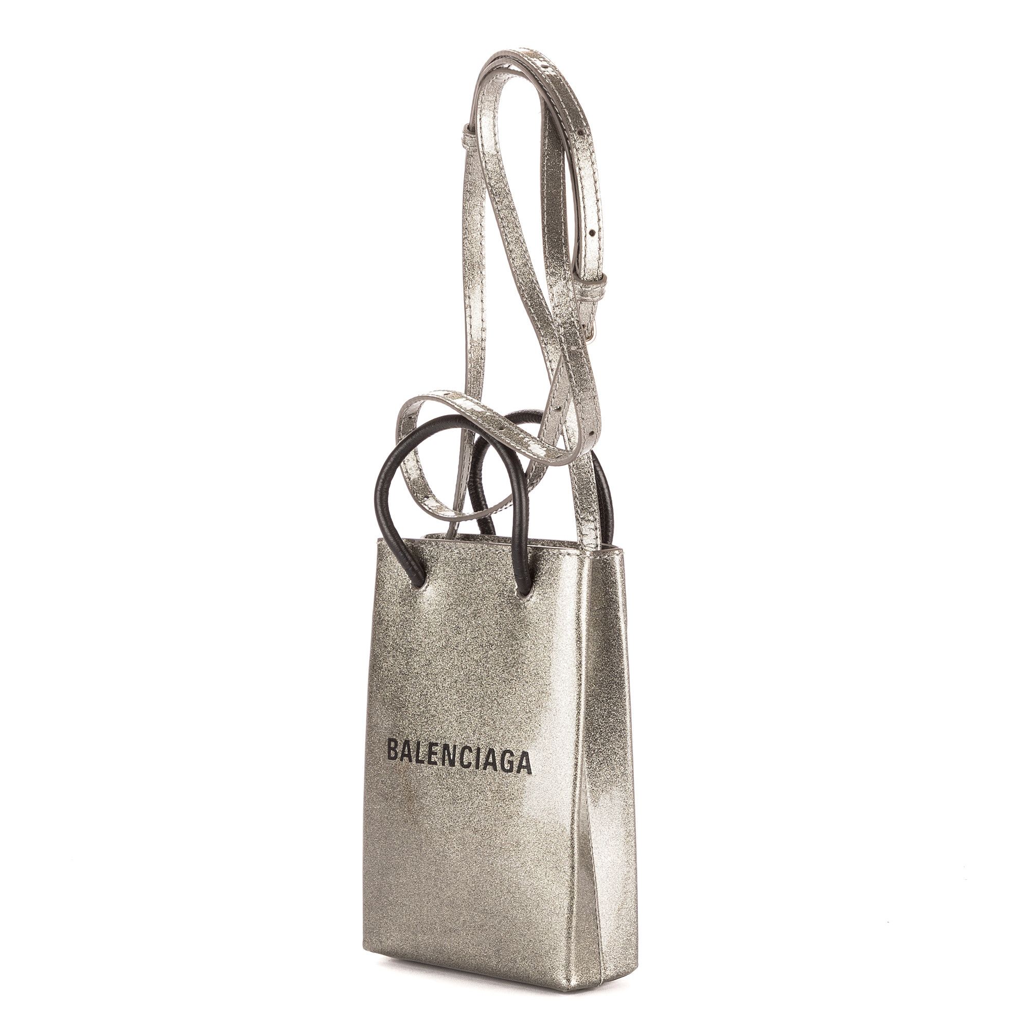 Balenciaga Shopping North South Phone Holder Size ONE SIZE - 2 Thumbnail