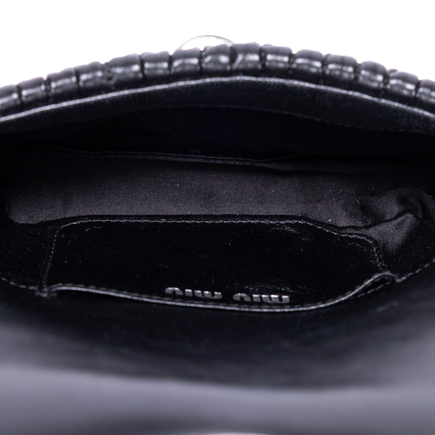 Miu Miu Crystal Cloqué Mini Size ONE SIZE - 9 Thumbnail