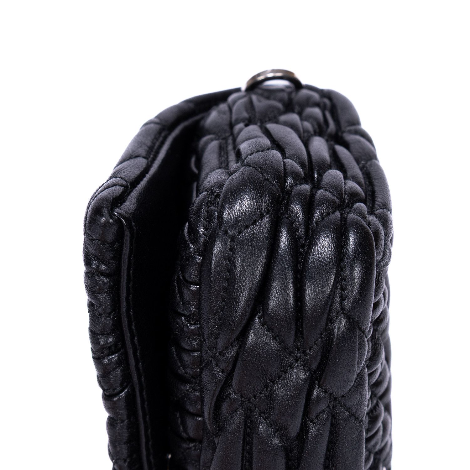 Miu Miu Crystal Cloqué Mini Size ONE SIZE - 8 Thumbnail