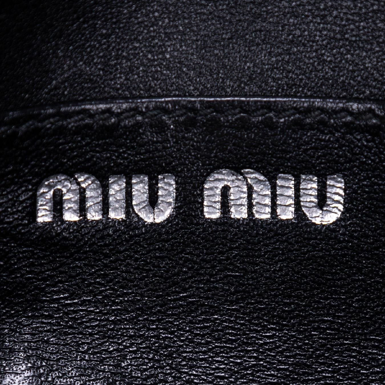 Miu Miu Crystal Cloqué Mini Size ONE SIZE - 10 Thumbnail