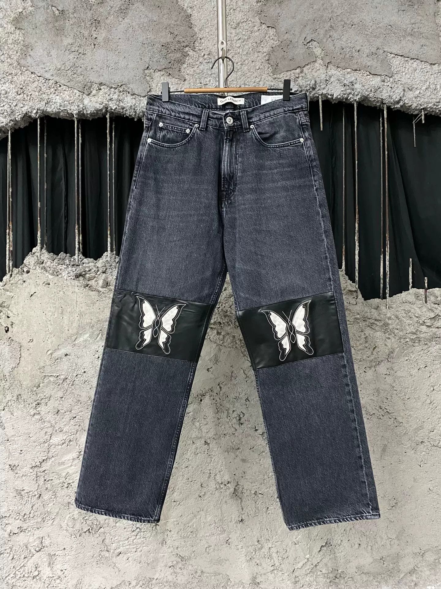 Our Legacy Our Legacy Butterfly Patch Denim Jeans Size 30 Size US 30 / EU 46 - 2 Thumbnail