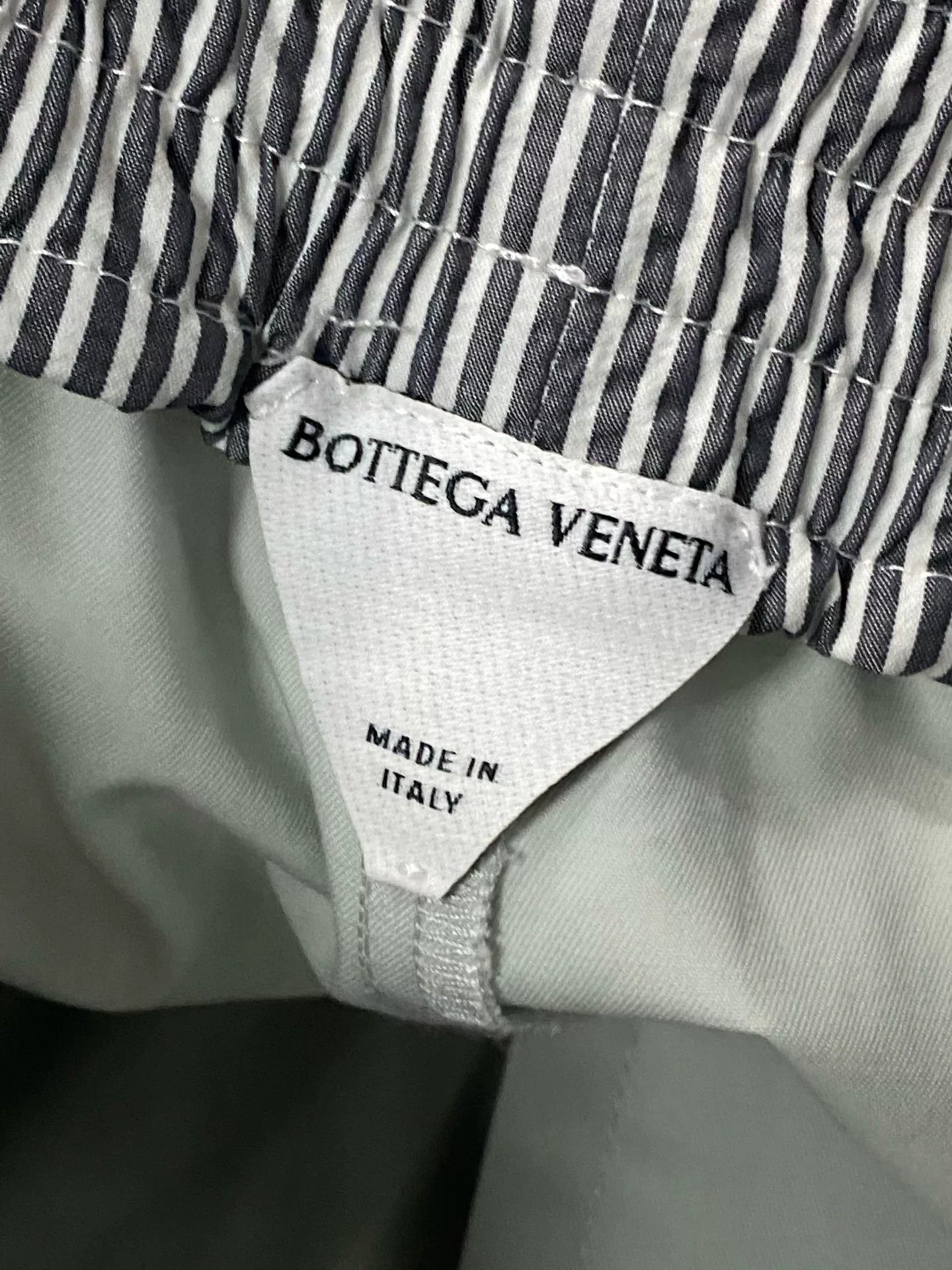 Bottega Veneta Bottega Veneta Striped Waist Cotton Shorts Size S Size US 30 / EU 46 - 7 Thumbnail