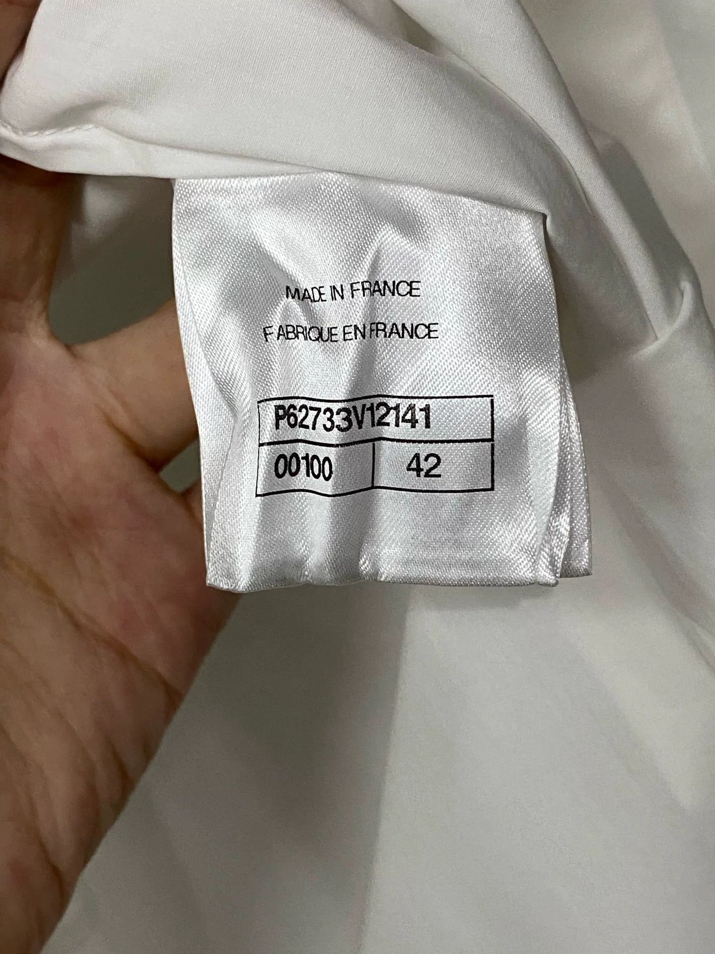 Chanel Chanel Pleated Button Up Shirt Size 42 Size M / US 6-8 / IT 42-44 - 8 Thumbnail