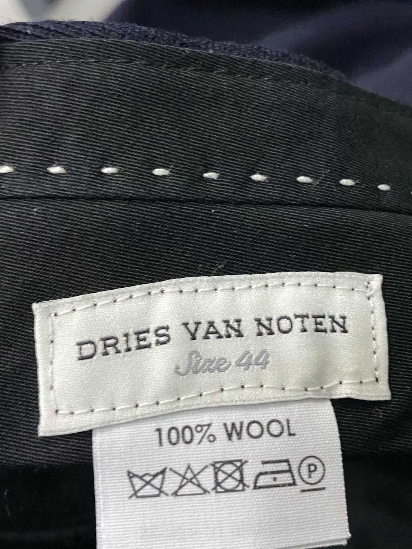 Dries Van Noten Dries Van Noten Red Stripe Wool Trousers Size 28 Size US 28 / EU 44 - 6 Thumbnail