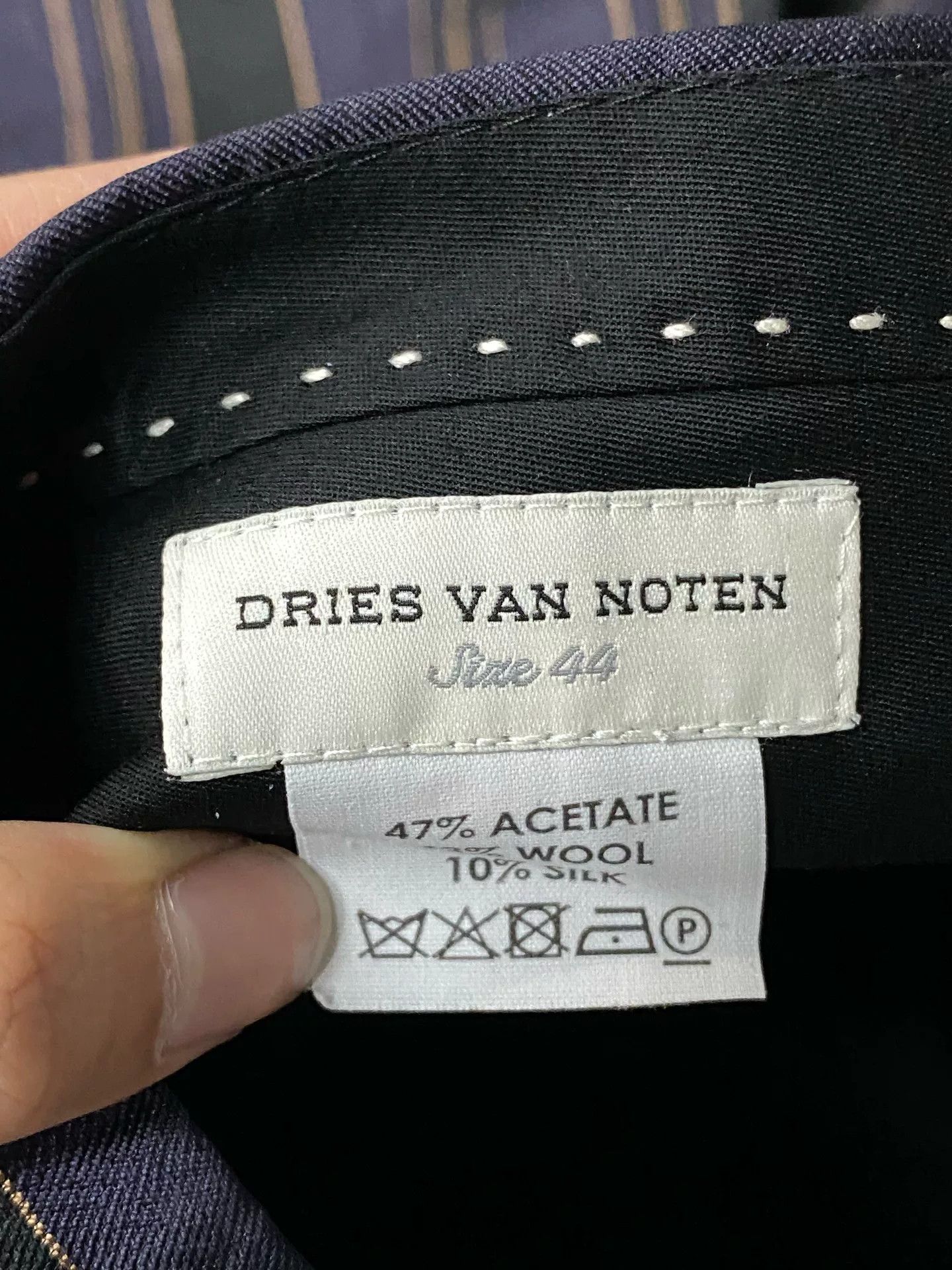 Dries Van Noten Dries Van Noten Striped Casual Pants Size 28 Size US 28 / EU 44 - 6 Thumbnail