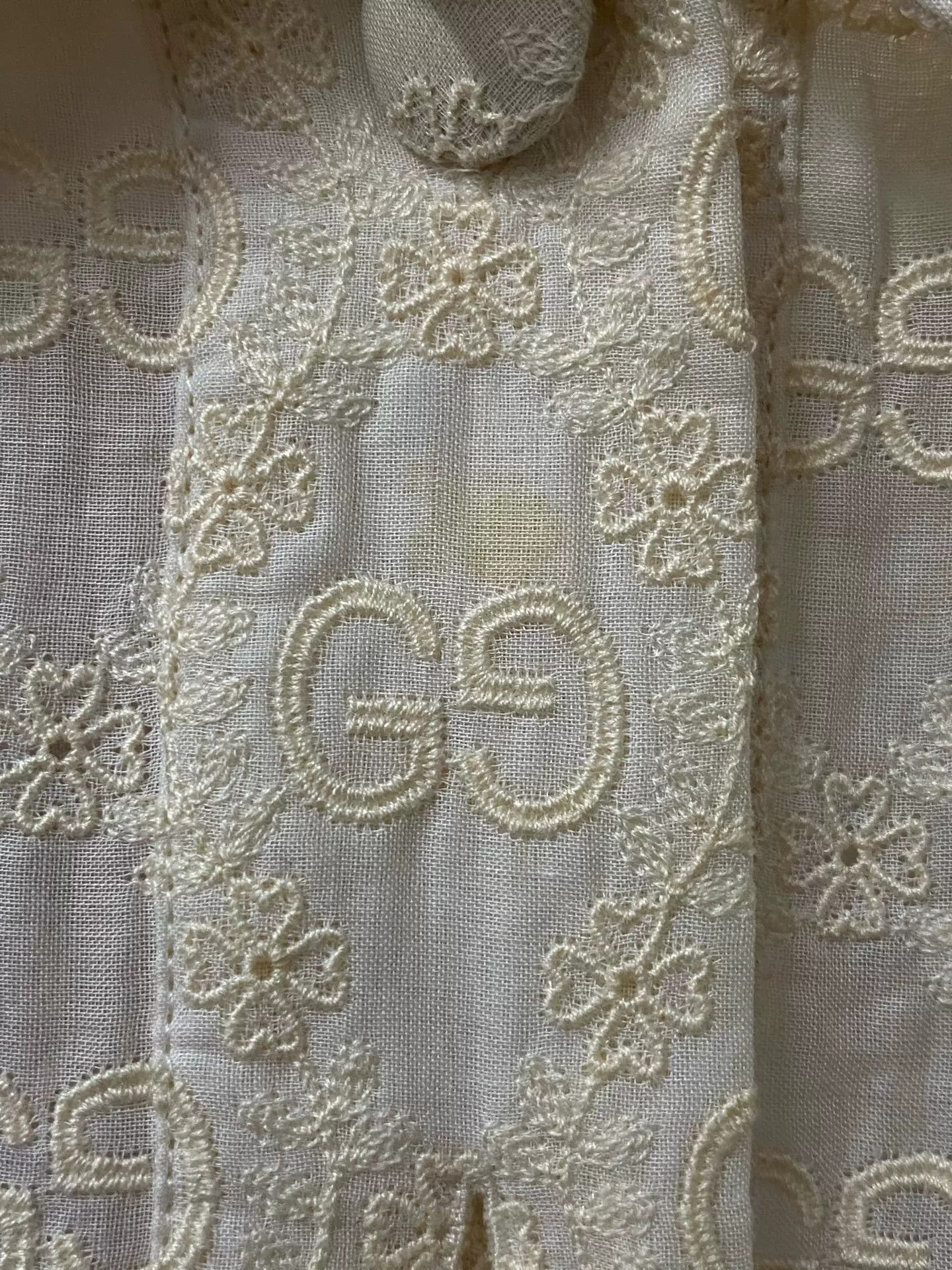 Gucci Gucci Monogram Lace Mini Dress Size 40 Size S / US 4 / IT 40 - 6 Thumbnail