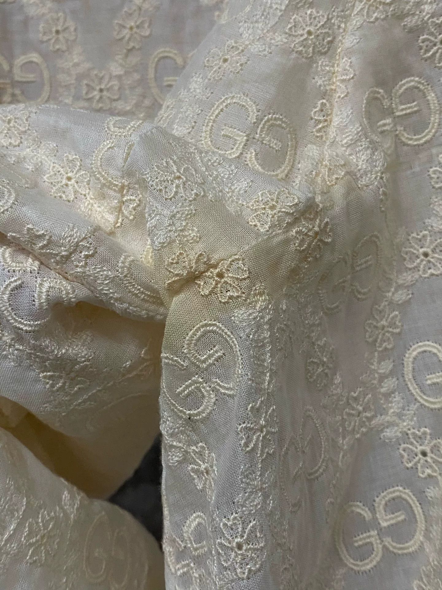 Gucci Gucci Monogram Lace Mini Dress Size 40 Size S / US 4 / IT 40 - 7 Thumbnail