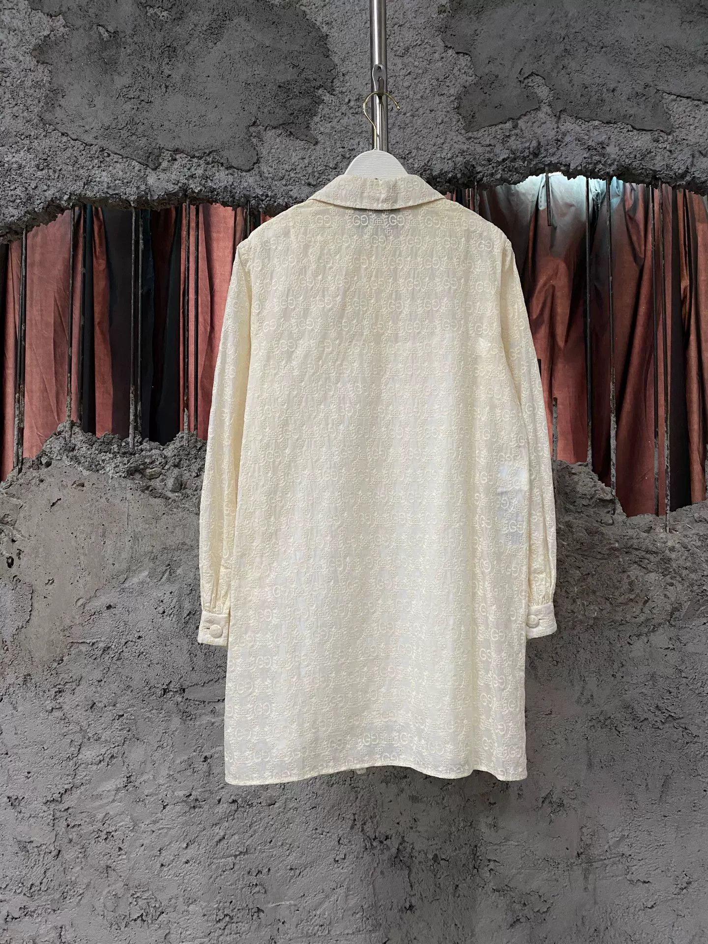 Gucci Gucci Monogram Lace Mini Dress Size 40 Size S / US 4 / IT 40 - 3 Thumbnail