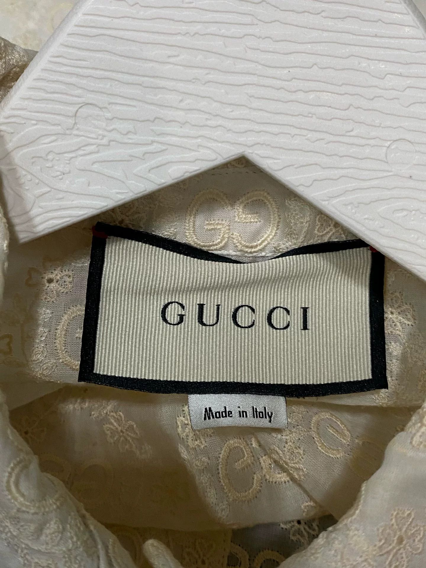Gucci Gucci Monogram Lace Mini Dress Size 40 Size S / US 4 / IT 40 - 8 Thumbnail