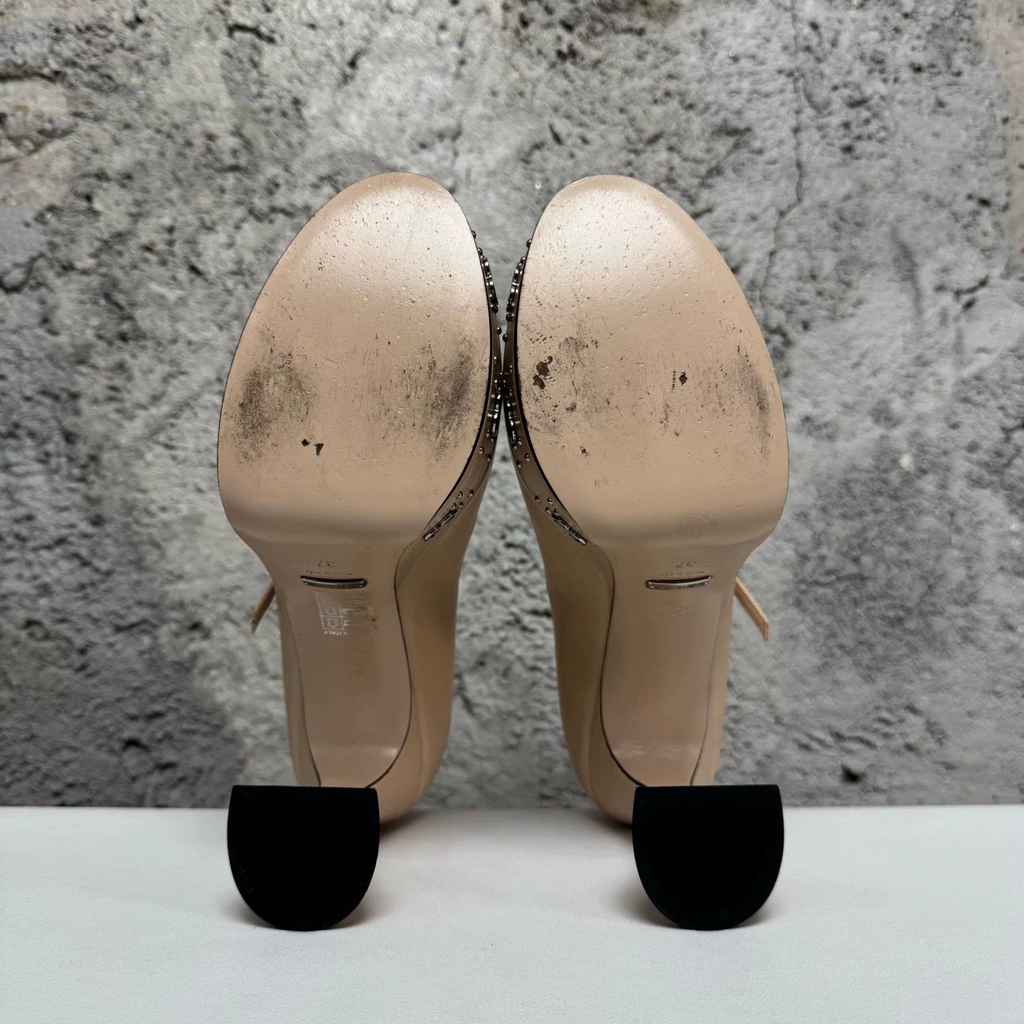 Gucci Gucci Studded Platform Heels Size 37 Size US 7 / IT 37 - 9 Thumbnail