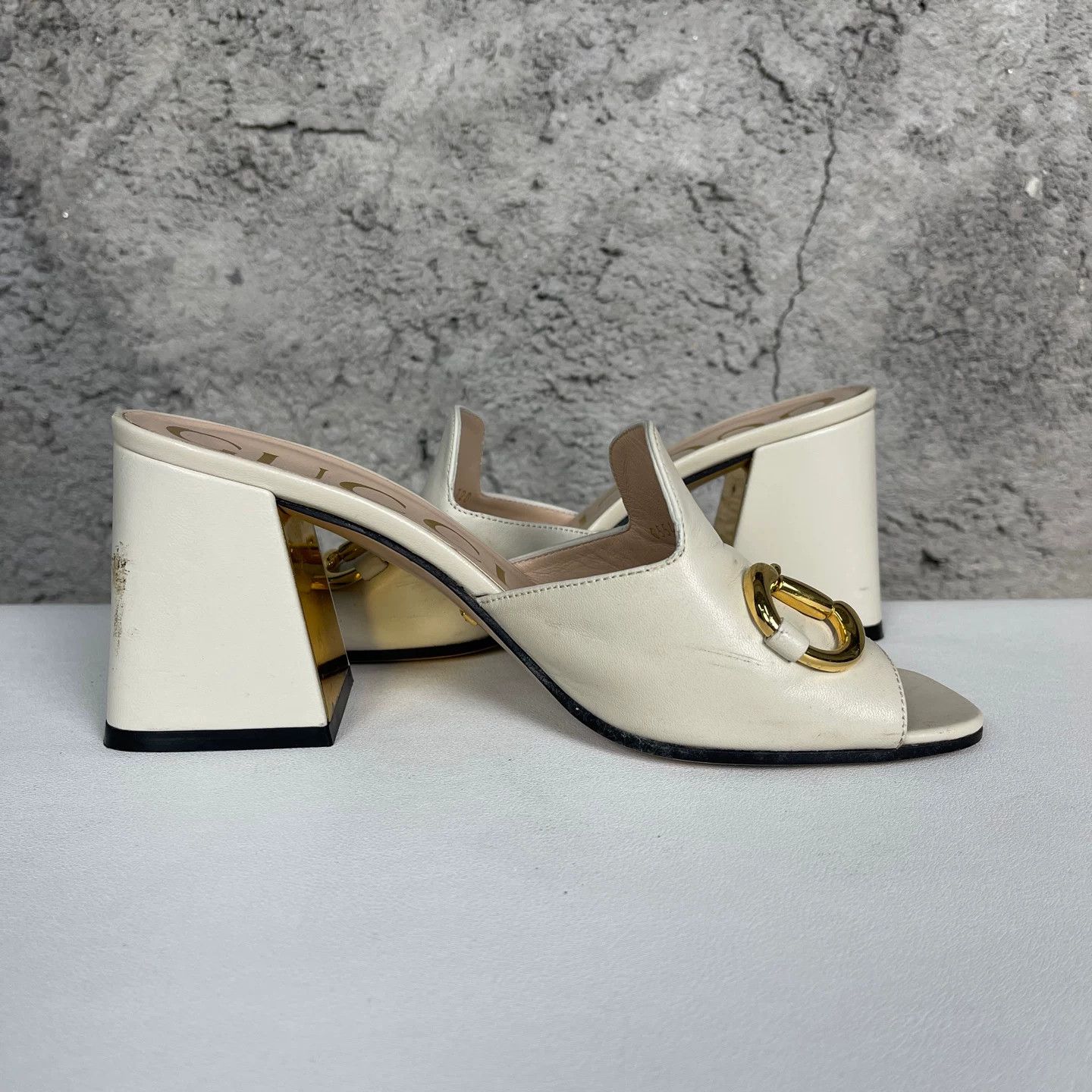 Gucci Gucci Horsebit Block Heel Mules Size 37 Size US 7 / IT 37 - 6 Thumbnail