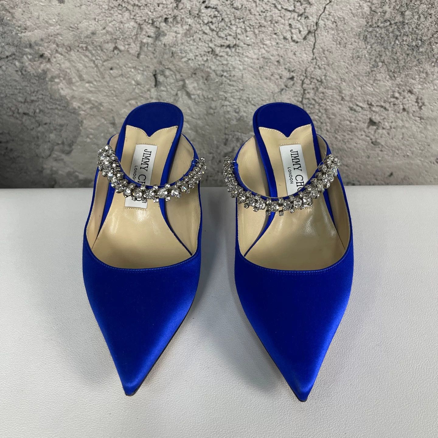 Jimmy Choo Jimmy Choo Bing Crystal Mules Size 37 Size US 7 / IT 37 - 8 Thumbnail