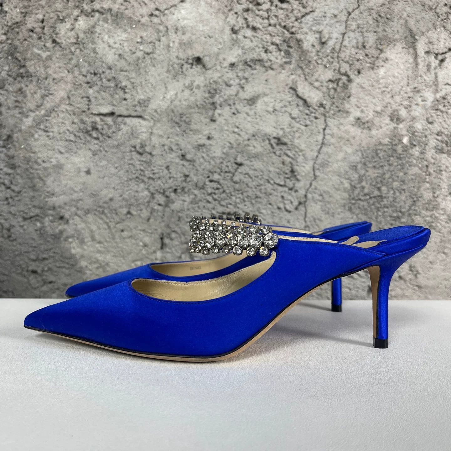 Jimmy Choo Jimmy Choo Bing Crystal Mules Size 37 Size US 7 / IT 37 - 4 Thumbnail