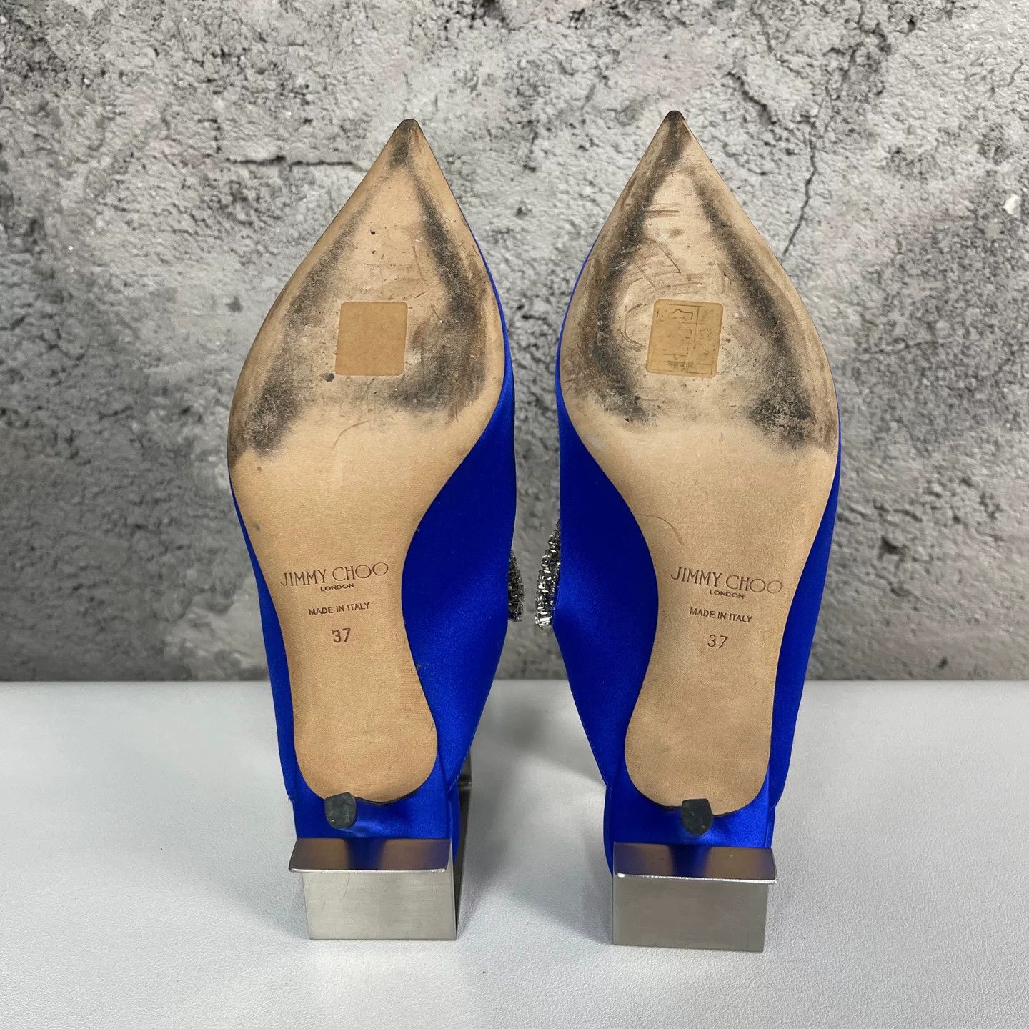 Jimmy Choo Jimmy Choo Bing Crystal Mules Size 37 Size US 7 / IT 37 - 9 Thumbnail