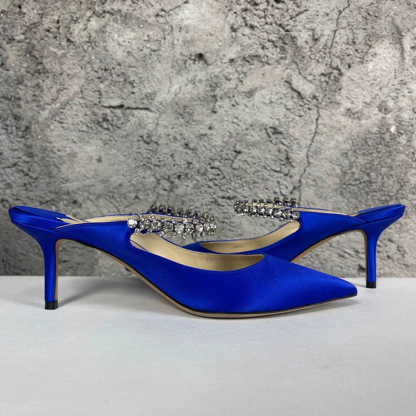 Jimmy Choo Jimmy Choo Bing Crystal Mules Size 37 Size US 7 / IT 37 - 6 Thumbnail