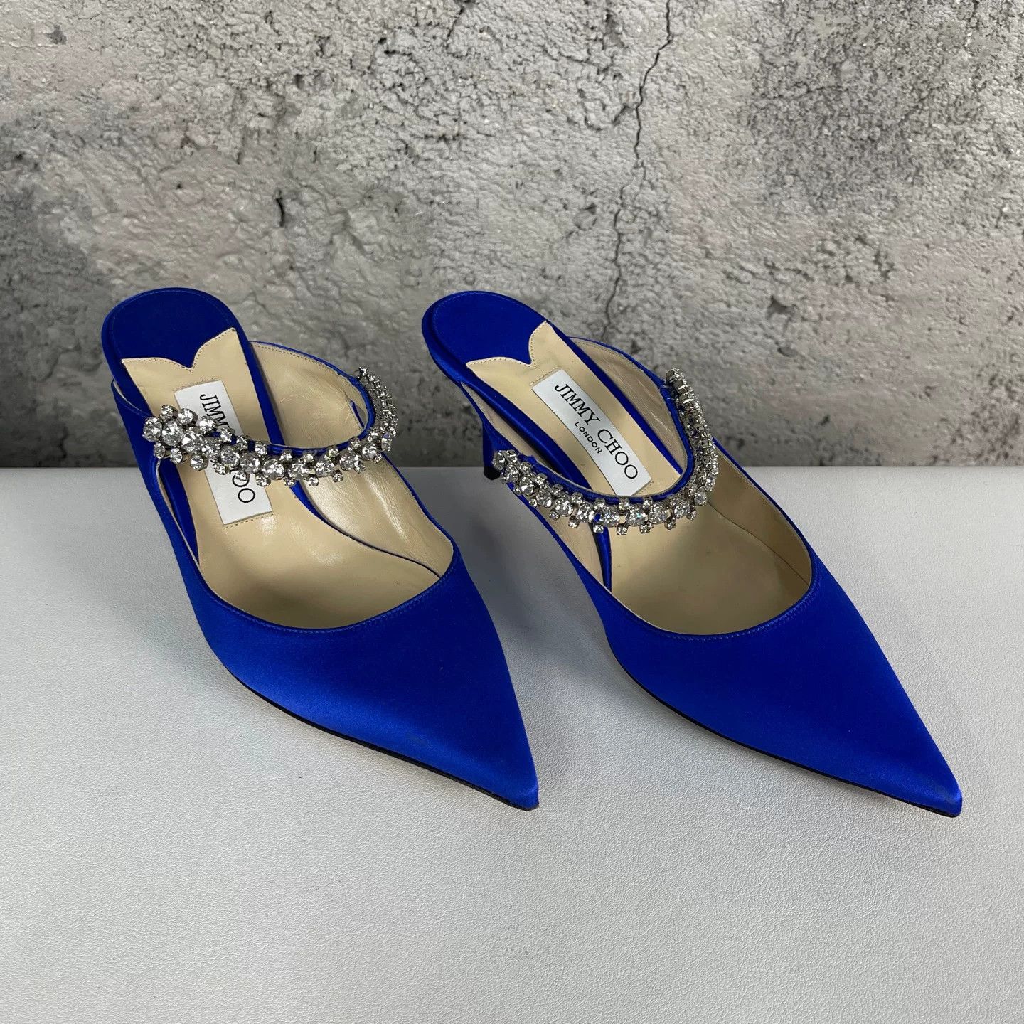 Jimmy Choo Jimmy Choo Bing Crystal Mules Size 37 Size US 7 / IT 37 - 2 Thumbnail