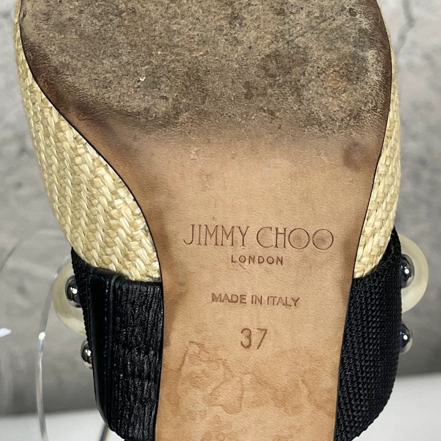 Jimmy Choo Jimmy Choo Pearl Embellished Heels Size 37 Size US 7 / IT 37 - 10 Thumbnail