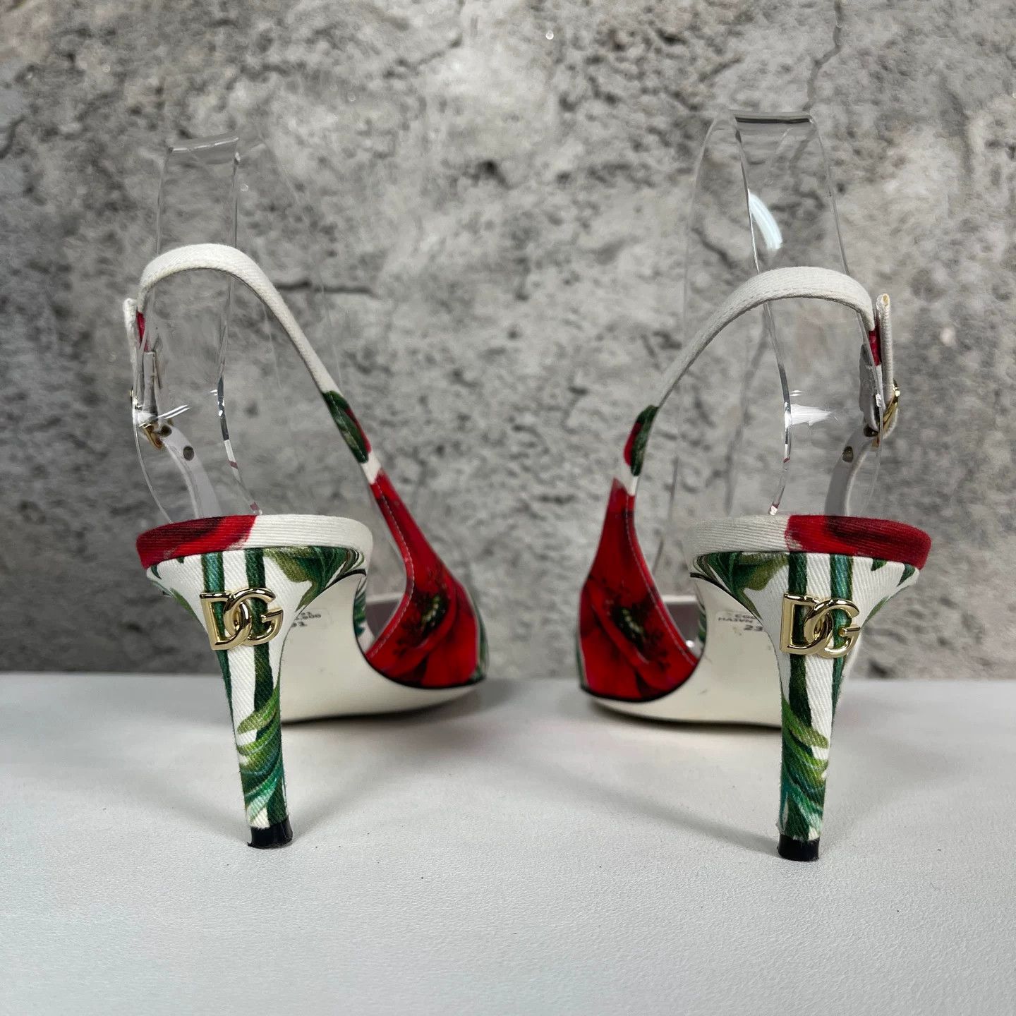 Dolce & Gabbana Dolce & Gabbana Floral Slingback Heels Size 37 Size US 7 / IT 37 - 5 Thumbnail
