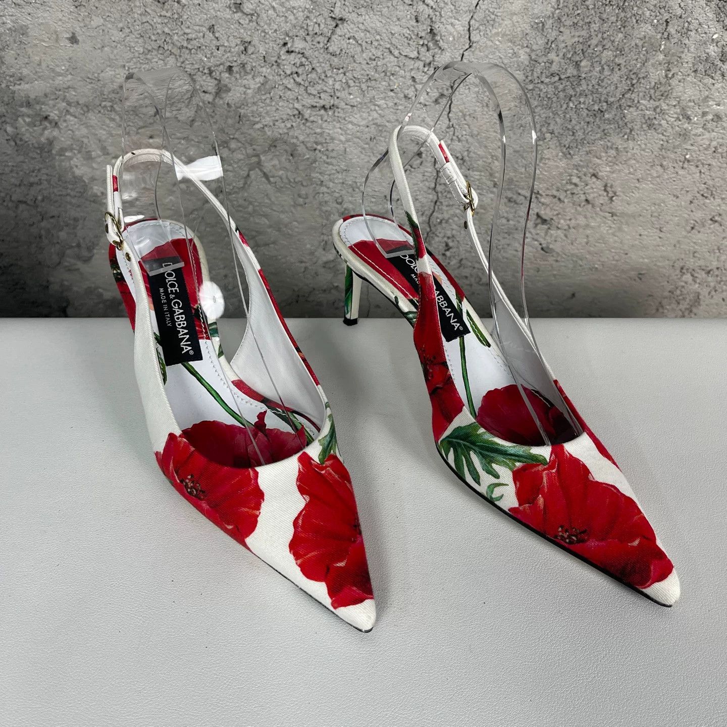 Dolce & Gabbana Dolce & Gabbana Floral Slingback Heels Size 37 Size US 7 / IT 37 - 2 Thumbnail