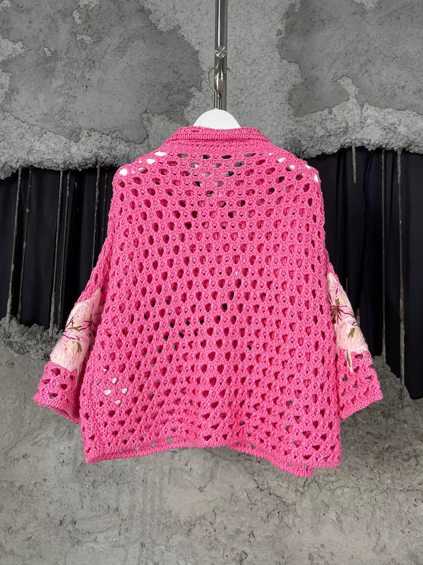 Valentino Valentino Floral Crochet Jacket Size XS Size XS / US 0-2 / IT 36-38 - 3 Thumbnail