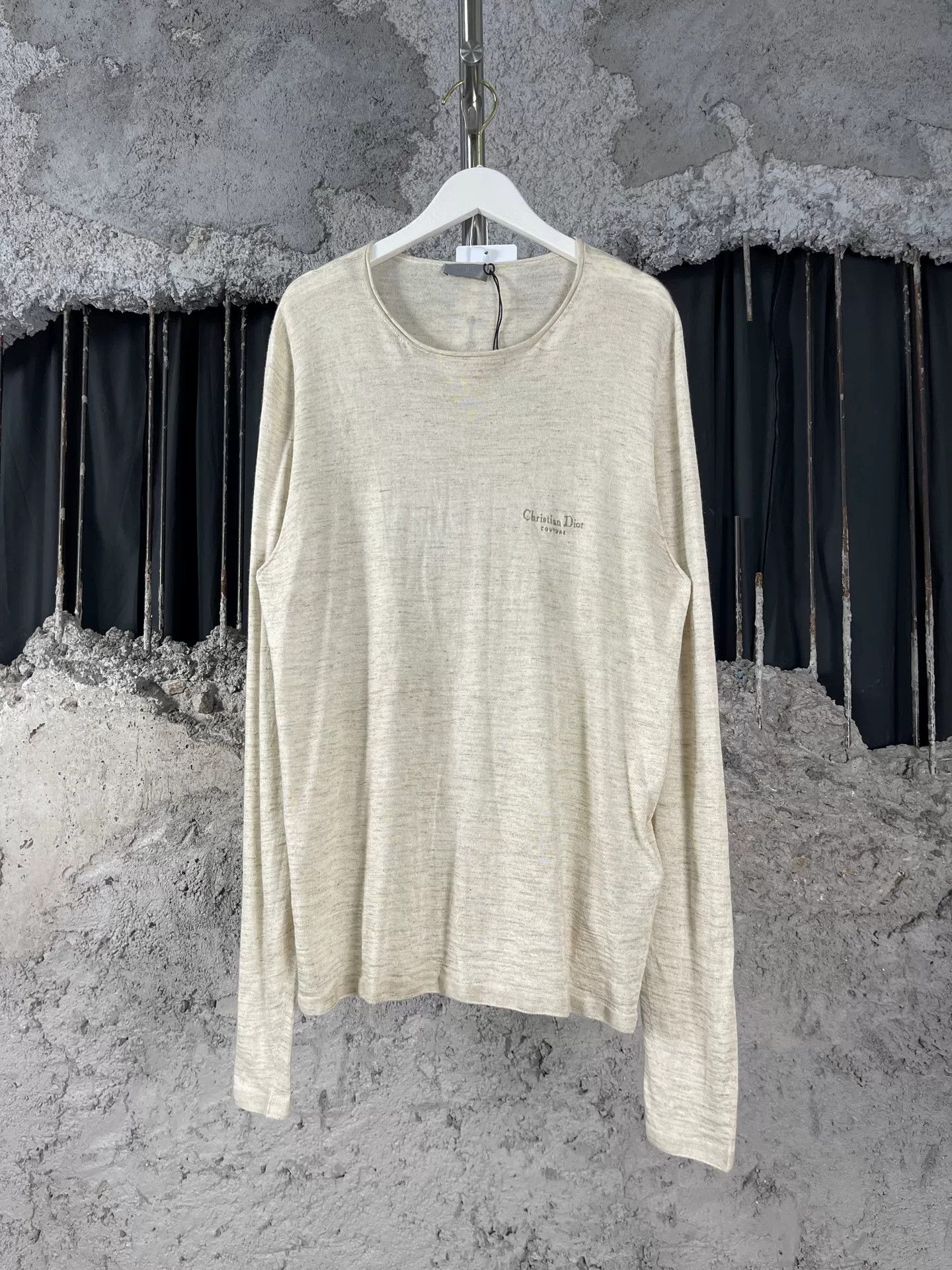 Dior Dior Christian Dior Couture Long Sleeve Tee Size L Size US L / EU 52-54 / 3 - 2 Thumbnail