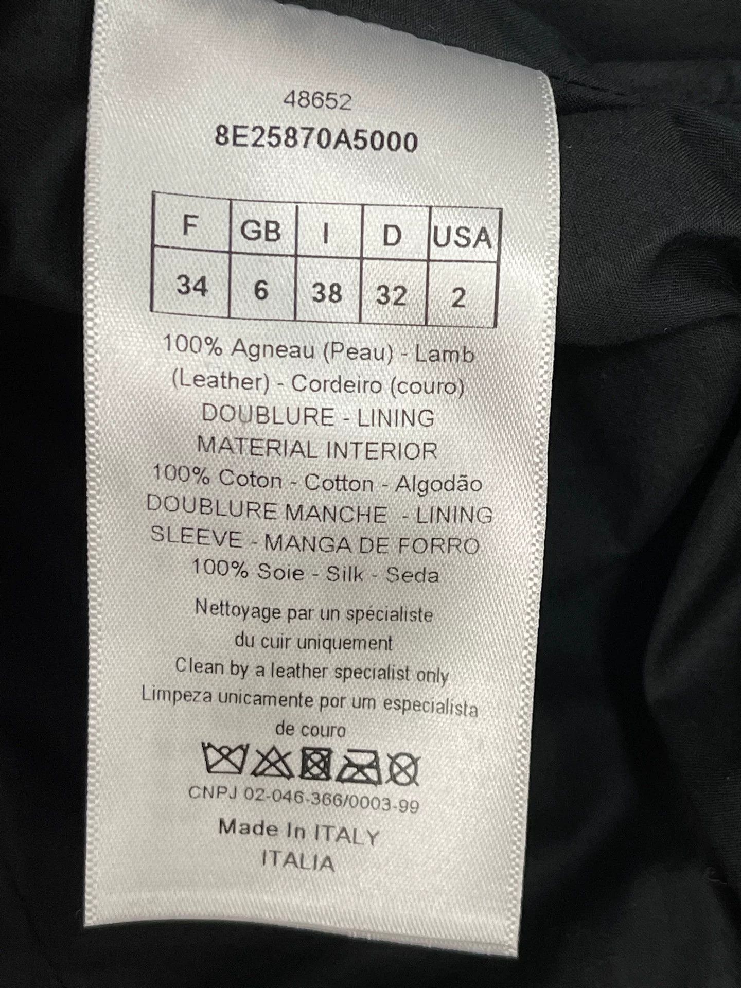Dior Dior Red Leather Bee Embroidered Coat Size 34 Size XS / US 0-2 / IT 36-38 - 9 Thumbnail