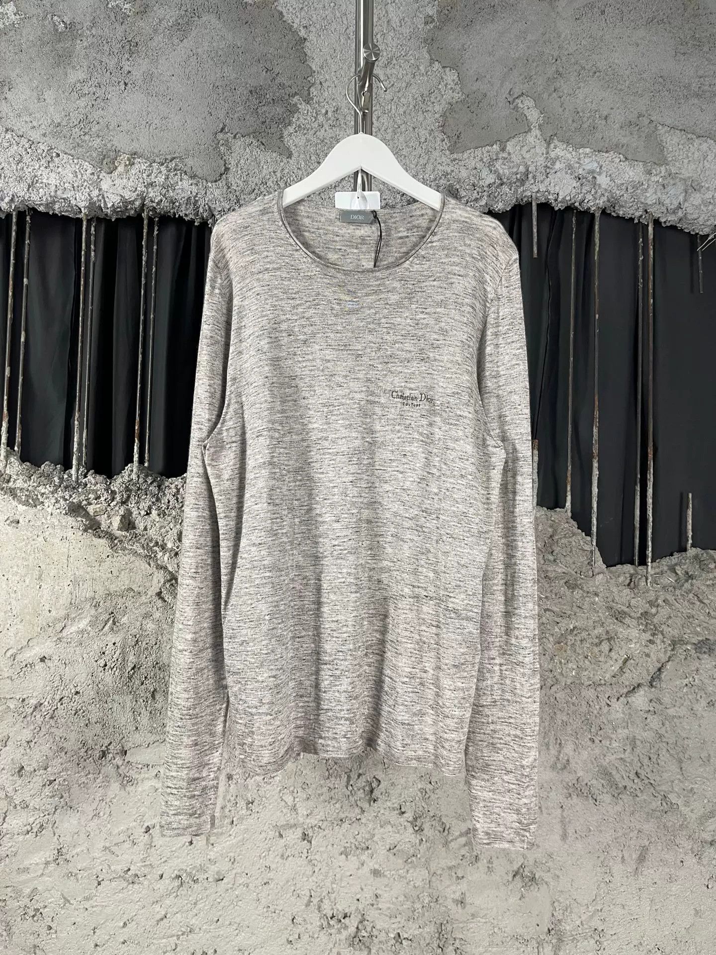 Dior Dior Couture Embroidered Knit Long Sleeve Size L Size US L / EU 52-54 / 3 - 2 Thumbnail