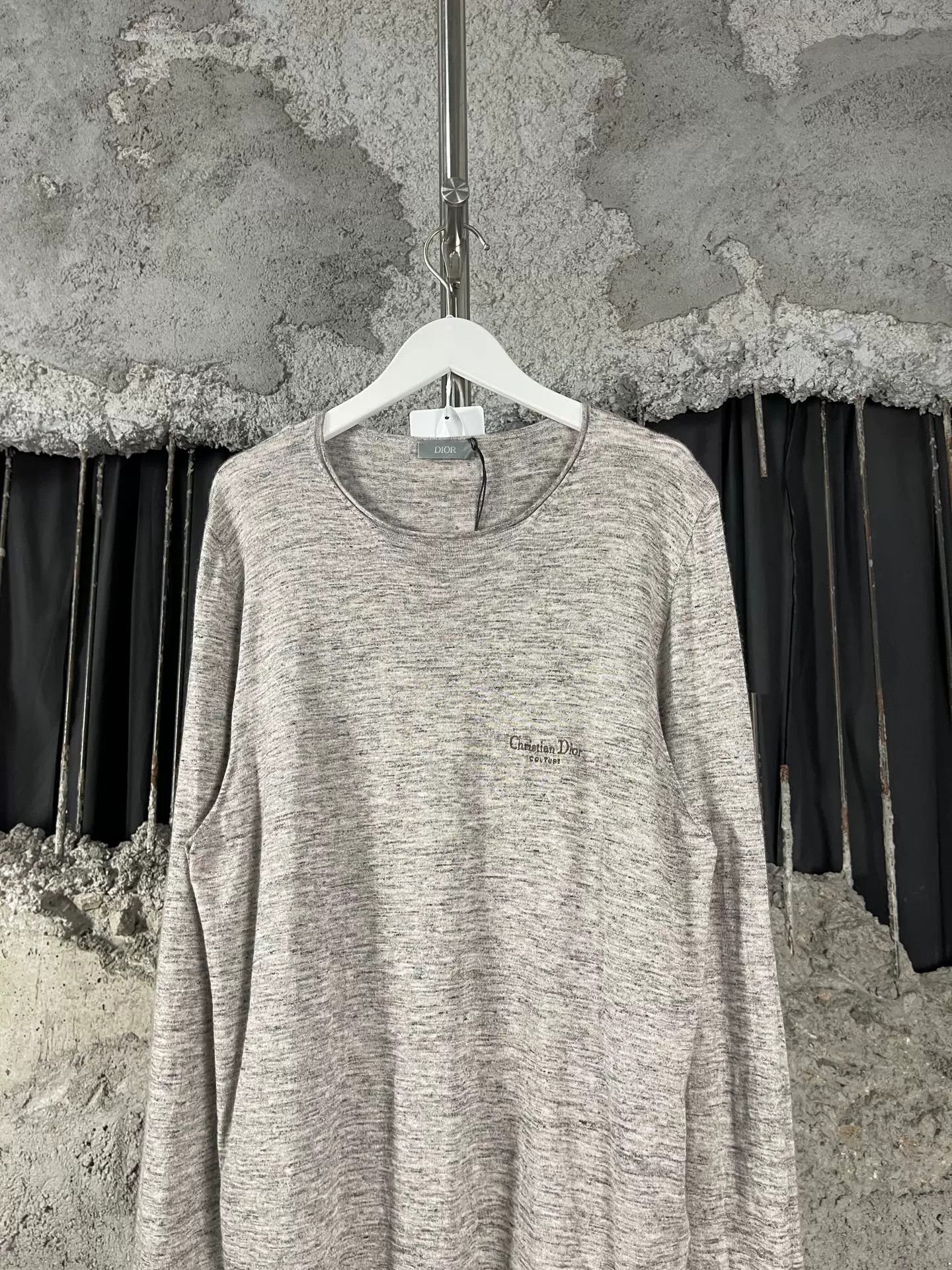 Dior Dior Couture Embroidered Knit Long Sleeve Size L Size US L / EU 52-54 / 3 - 3 Thumbnail