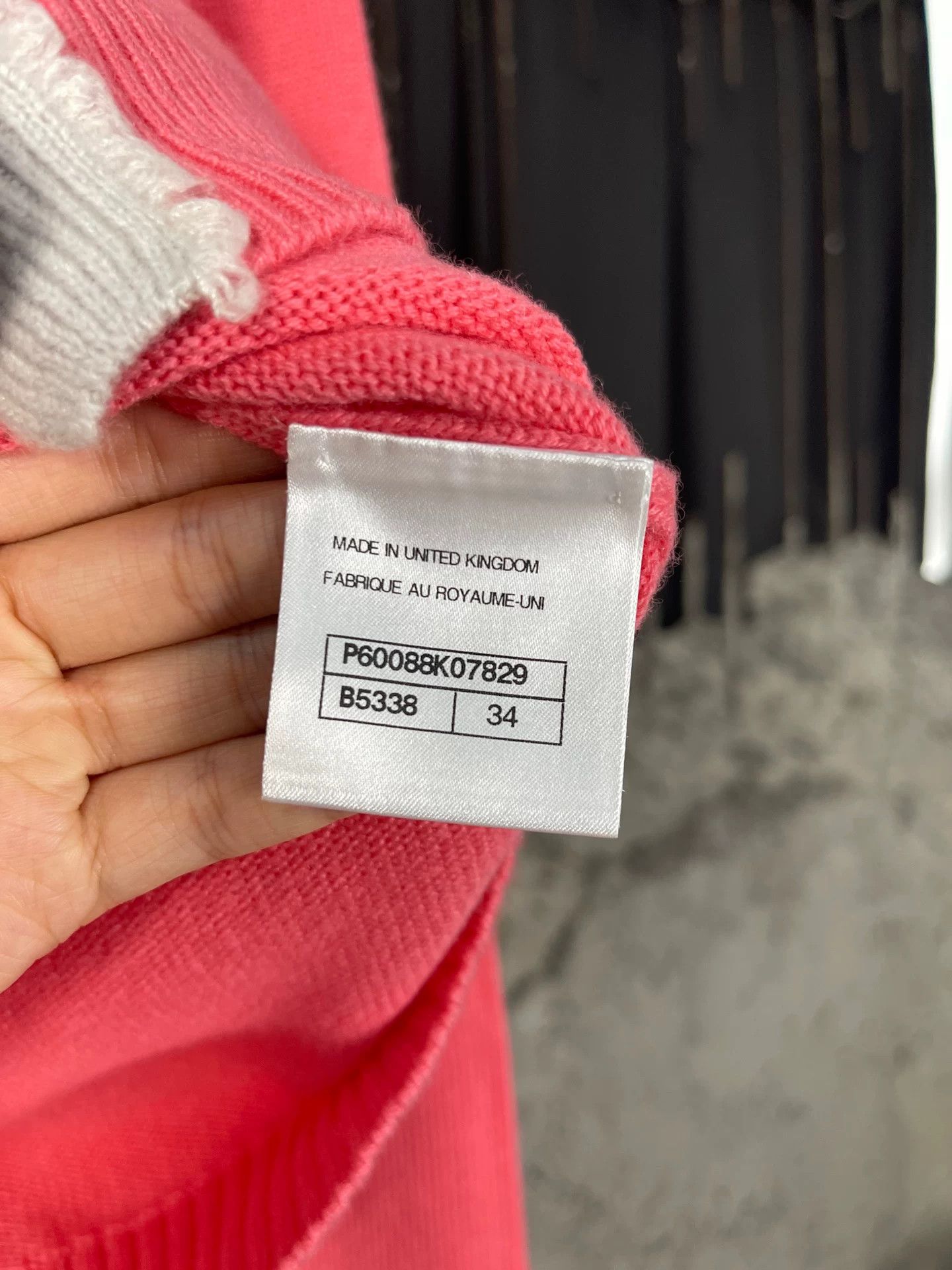 Chanel Chanel Pink Knit Cardigan Size 34 Size XS / US 0-2 / IT 36-38 - 8 Thumbnail
