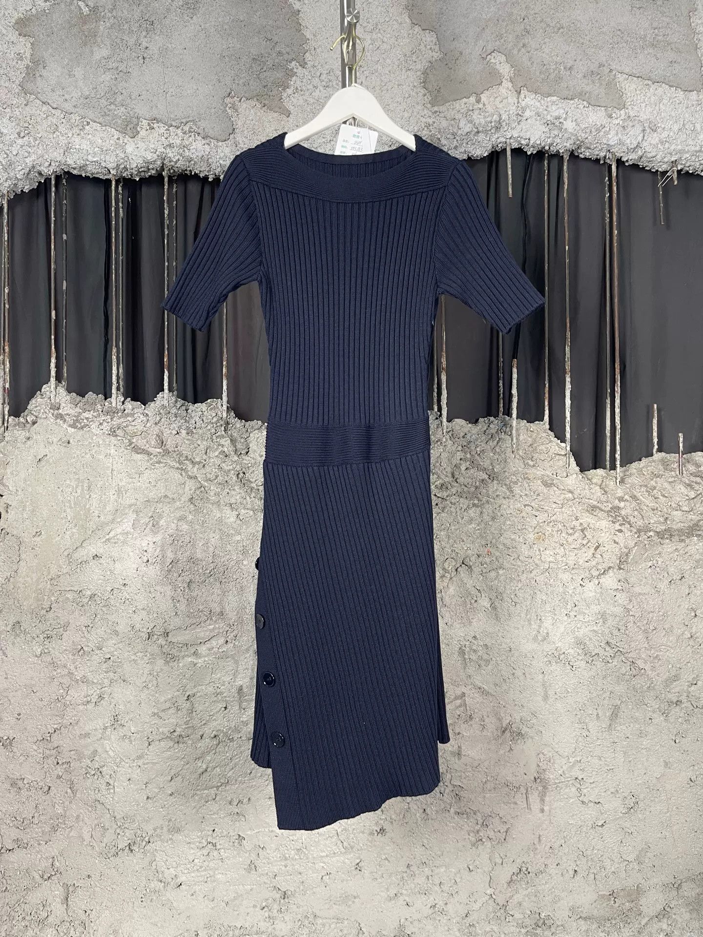 Dior Dior Ribbed Knit Dress Size 38 Size S / US 4 / IT 40 - 2 Thumbnail