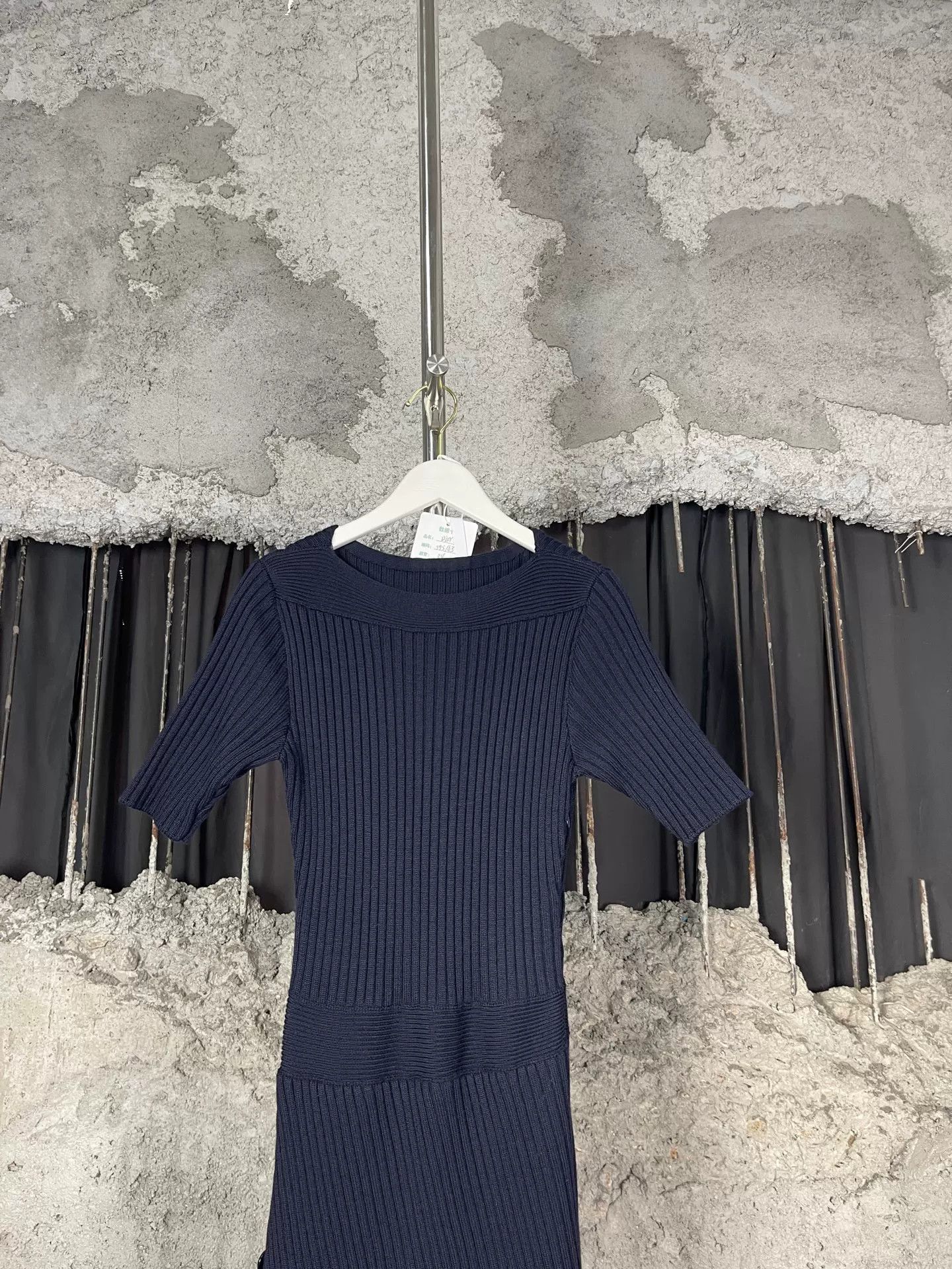 Dior Dior Ribbed Knit Dress Size 38 Size S / US 4 / IT 40 - 4 Thumbnail