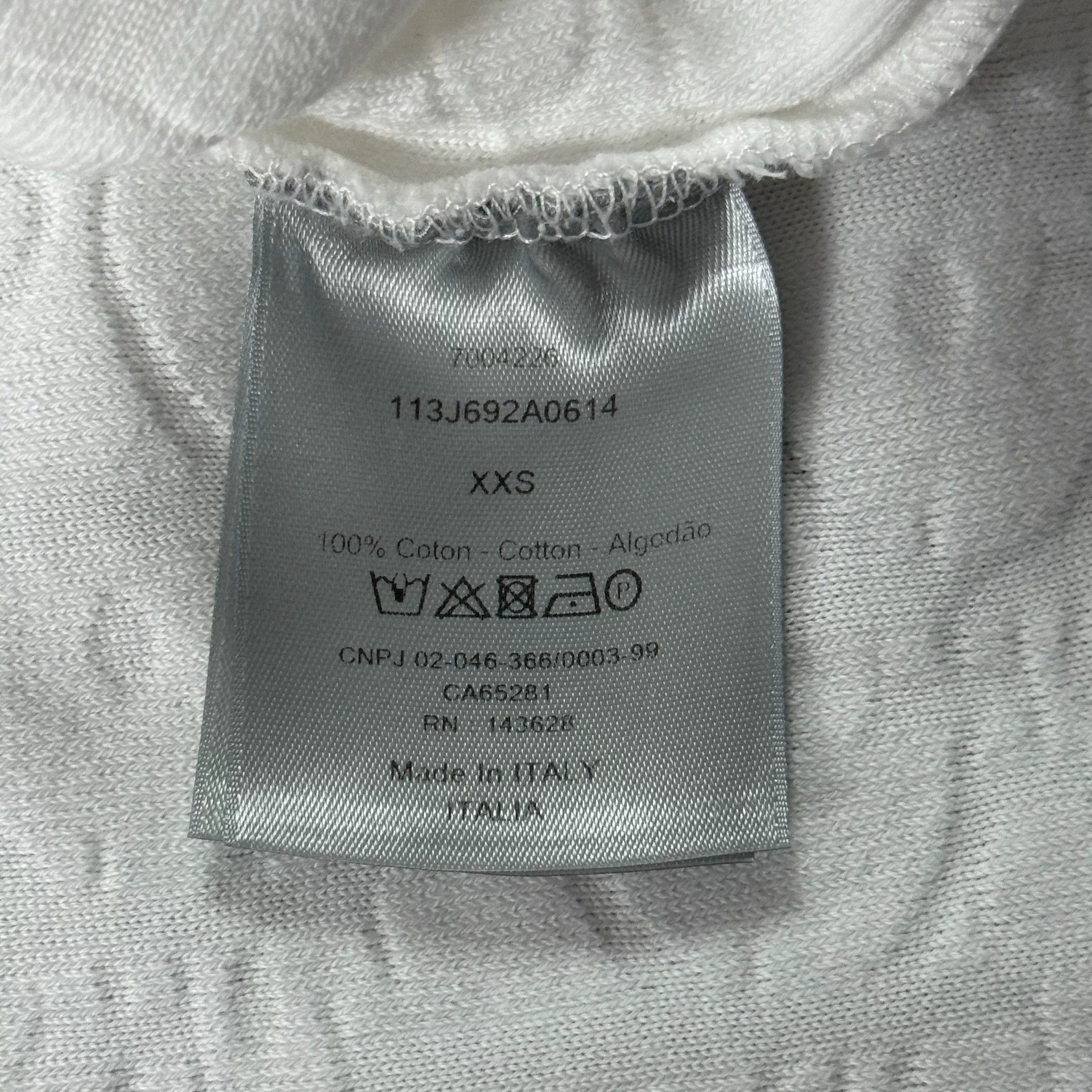 Dior Dior Towel Logo Short Sleeve T-Shirt Size XXS Size US XXS / EU 40 - 7 Thumbnail