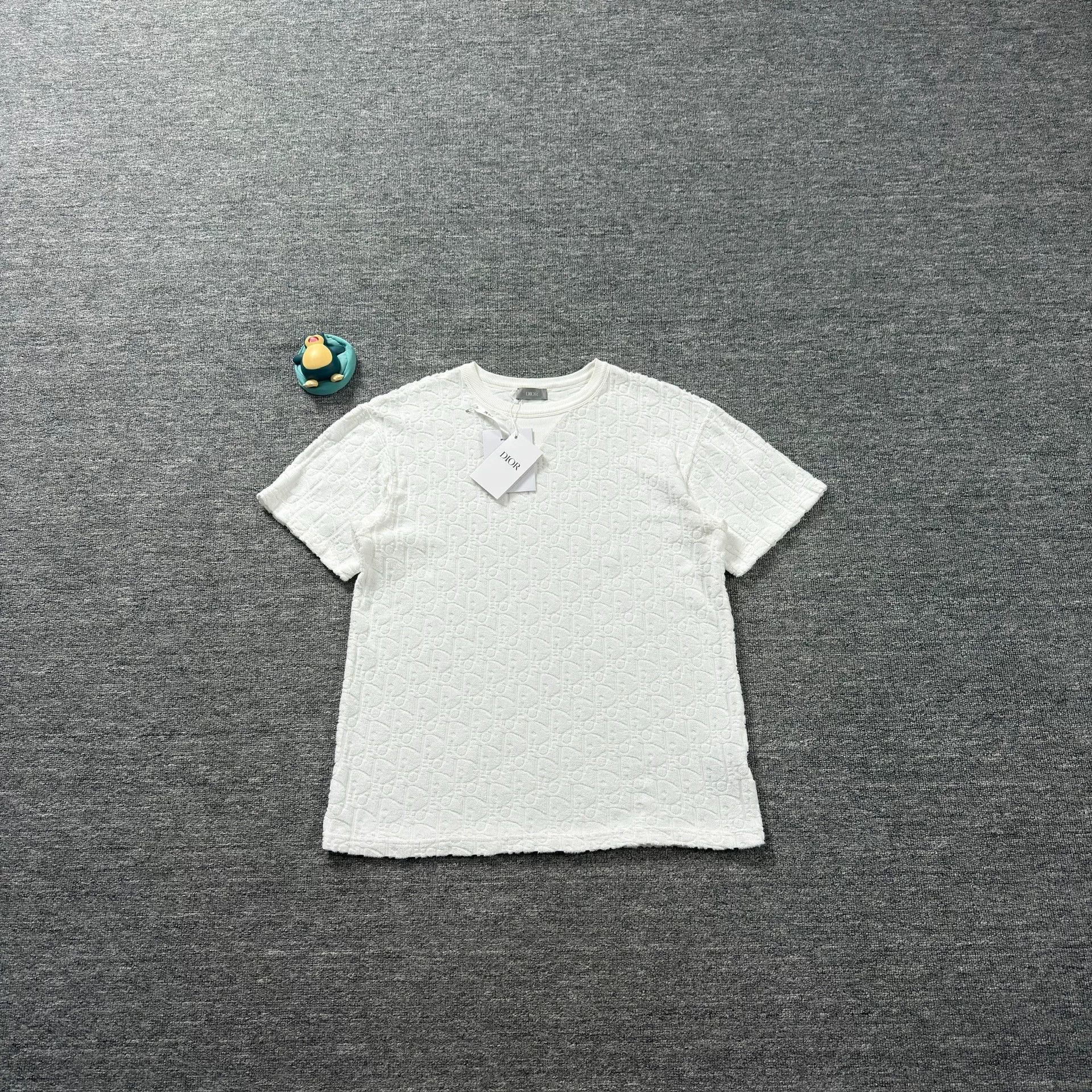 Dior Dior Towel Logo Short Sleeve T-Shirt Size XXS Size US XXS / EU 40 - 2 Thumbnail