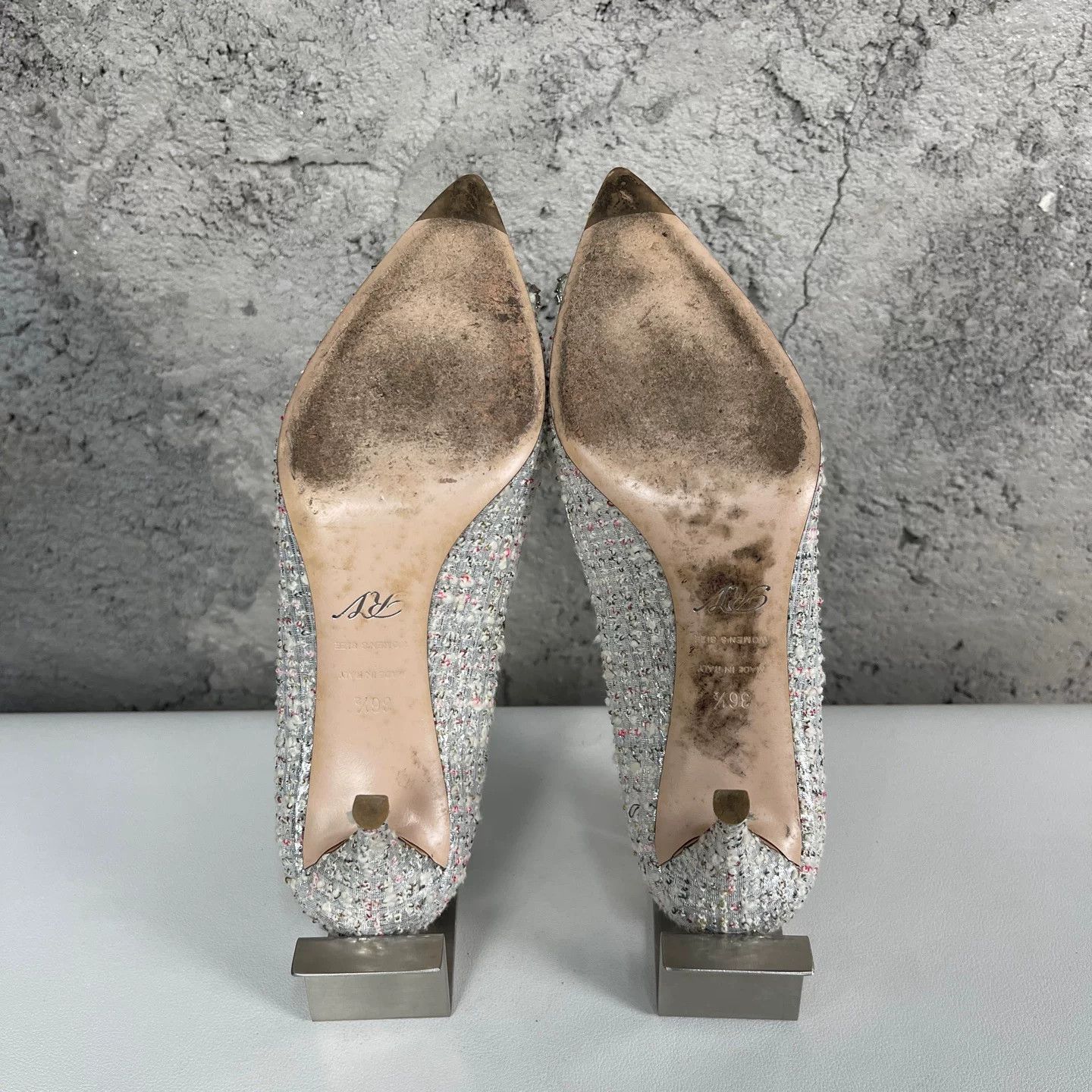 Roger Vivier Roger Vivier Crystal Buckle Heels Size 36.5 Size US 6.5 / IT 36.5 - 9 Thumbnail