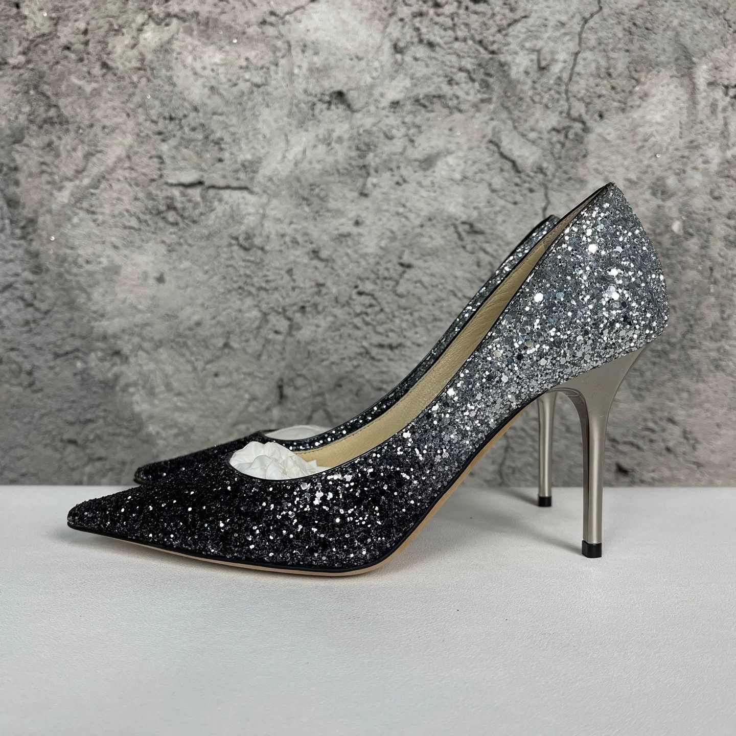 Jimmy Choo Jimmy Choo Glitter Ombre Heels Size 36 Size US 6 / IT 36 - 4 Thumbnail