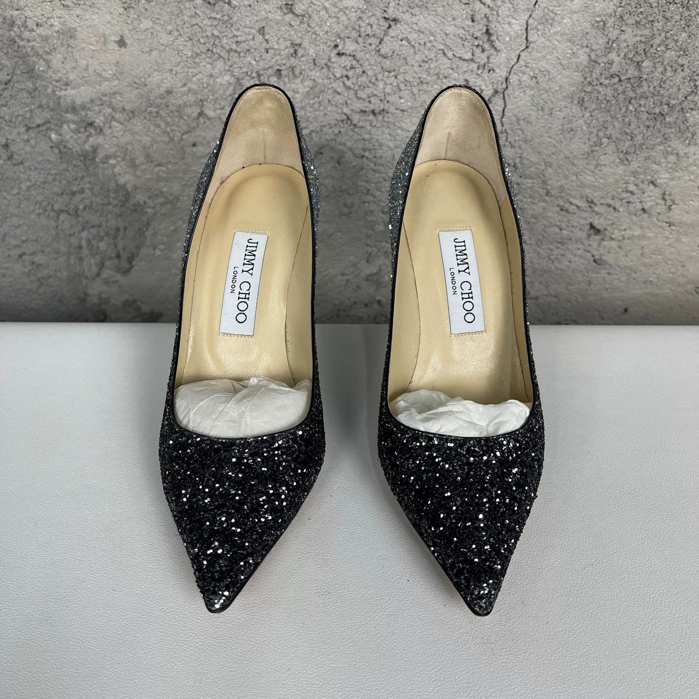 Jimmy Choo Jimmy Choo Glitter Ombre Heels Size 36 Size US 6 / IT 36 - 8 Thumbnail