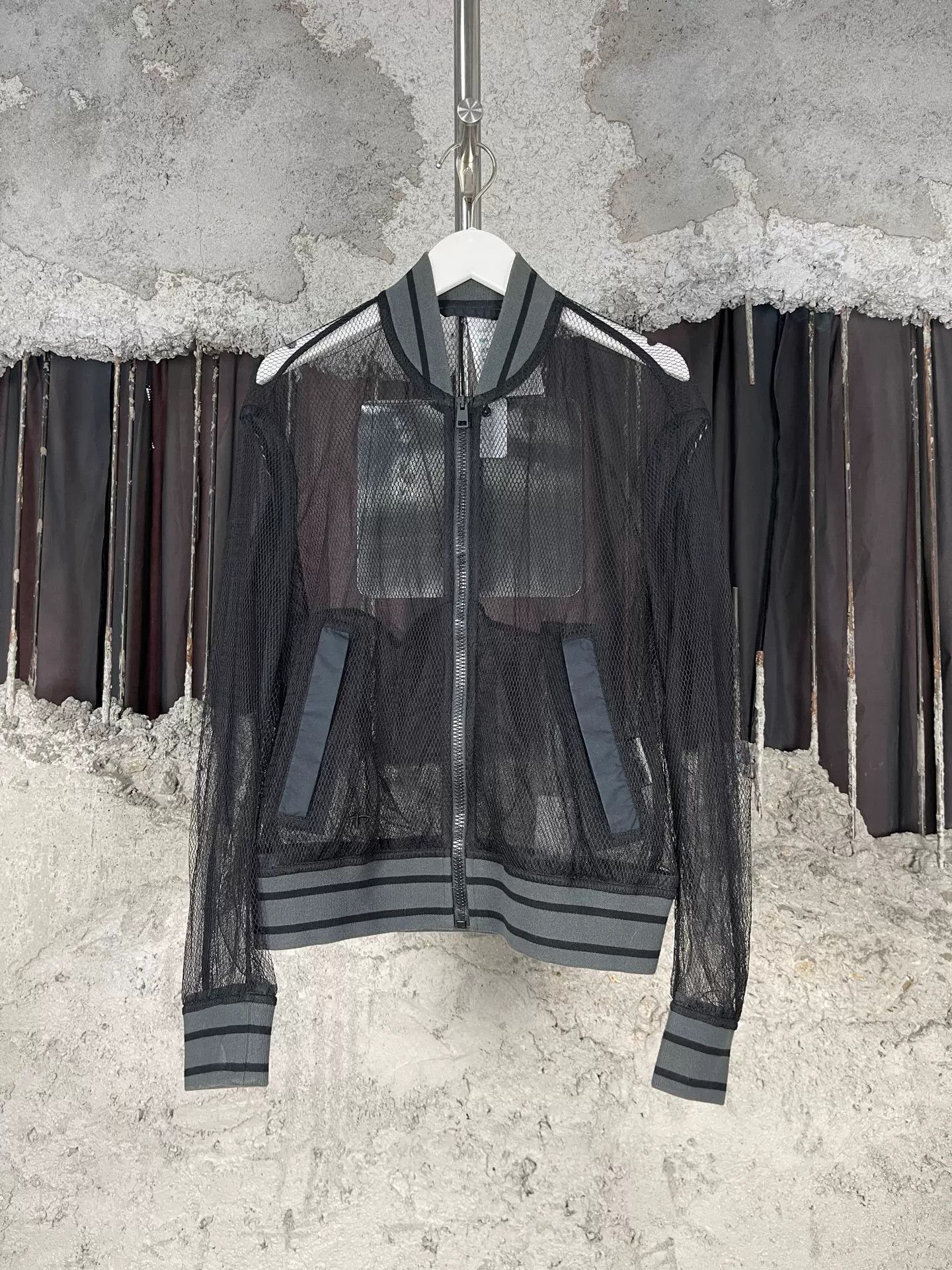 Dior Dior Mesh Bomber Jacket Size 34 Size XS / US 0-2 / IT 36-38 - 2 Thumbnail