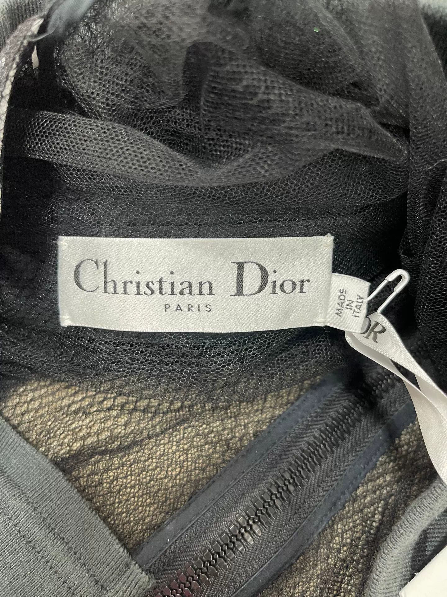 Dior Dior Mesh Bomber Jacket Size 34 Size XS / US 0-2 / IT 36-38 - 7 Thumbnail