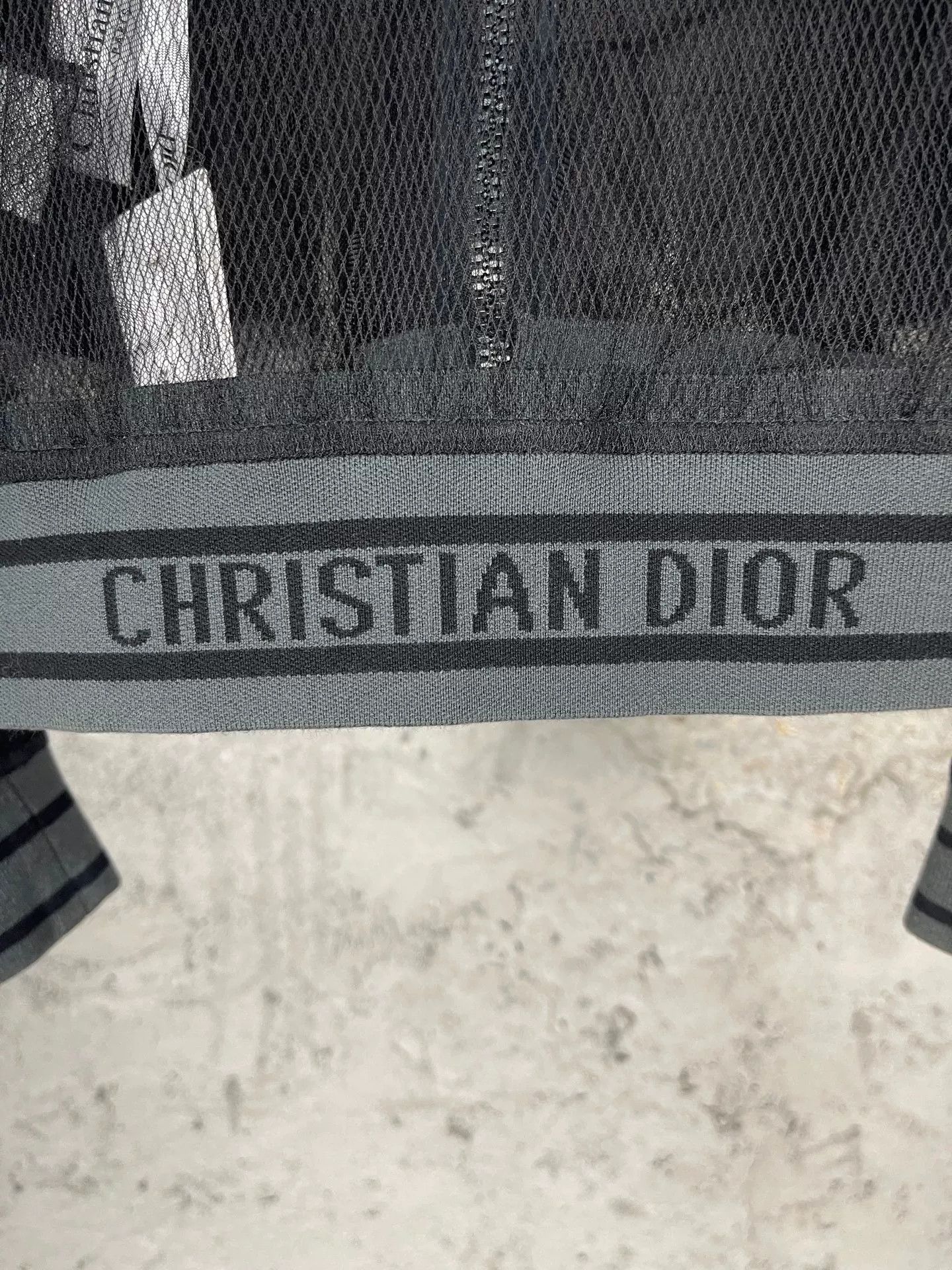 Dior Dior Mesh Bomber Jacket Size 34 Size XS / US 0-2 / IT 36-38 - 6 Thumbnail