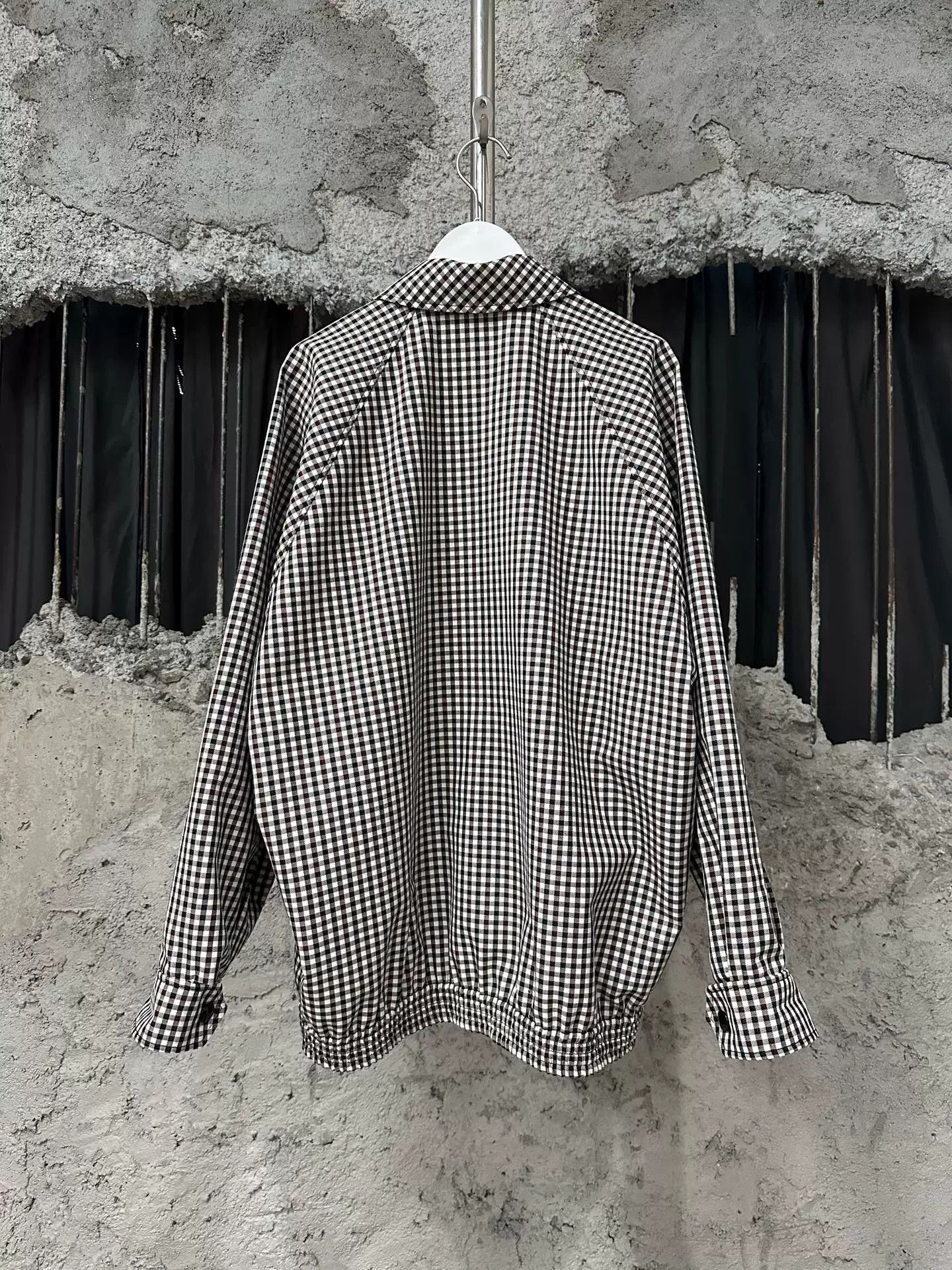 Miu Miu Miu Miu Check Logo Jacket Size 38 Size XS / US 0-2 / IT 36-38 - 3 Thumbnail